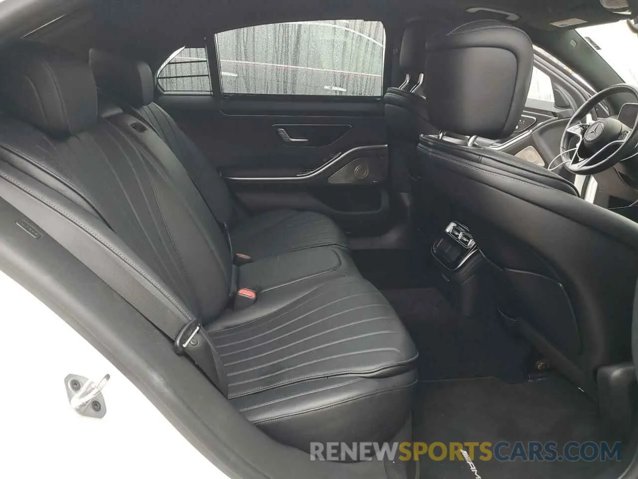 10 fotografías del automóvil dañado W1K6G6DB9NA166349 MERCEDES-BENZ S-CLASS 2022