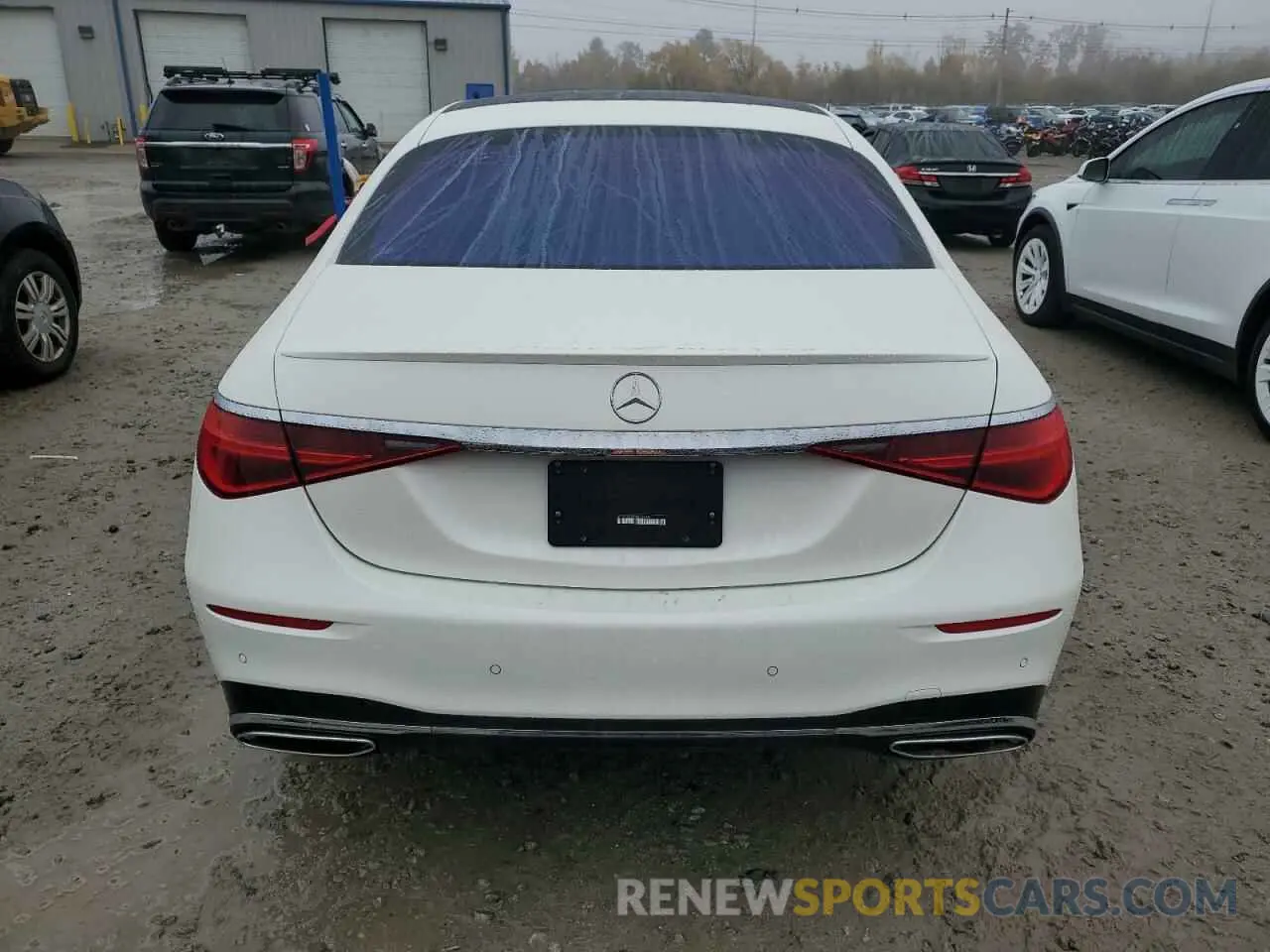6 fotografías del automóvil dañado W1K6G6DB9NA166349 MERCEDES-BENZ S-CLASS 2022