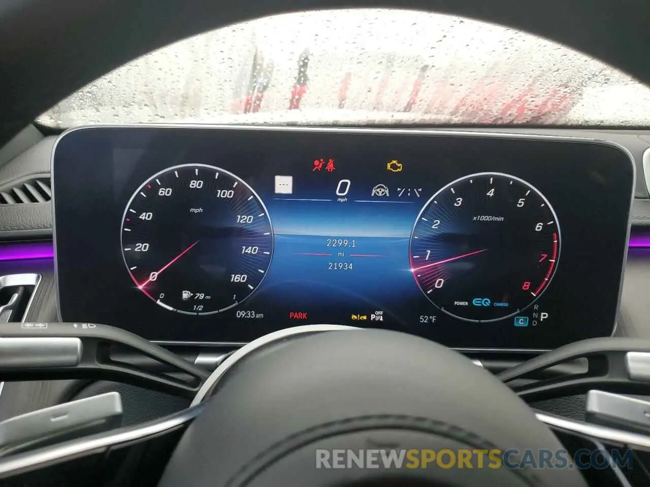 9 fotografías del automóvil dañado W1K6G6DB9NA166349 MERCEDES-BENZ S-CLASS 2022