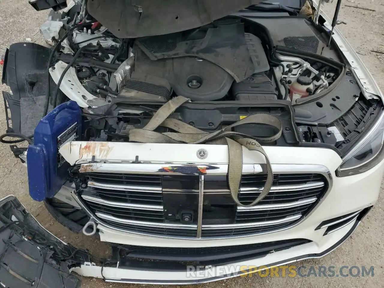 11 fotografías del automóvil dañado W1K6G6DBXNA166392 MERCEDES-BENZ S-CLASS 2022