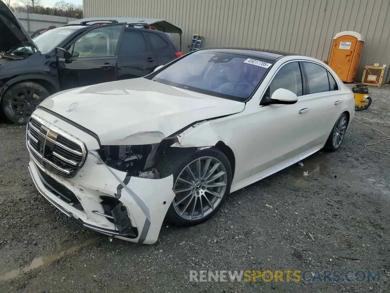 1 fotografías del automóvil dañado W1K6G7GB0NA152146 MERCEDES-BENZ S-CLASS 2022