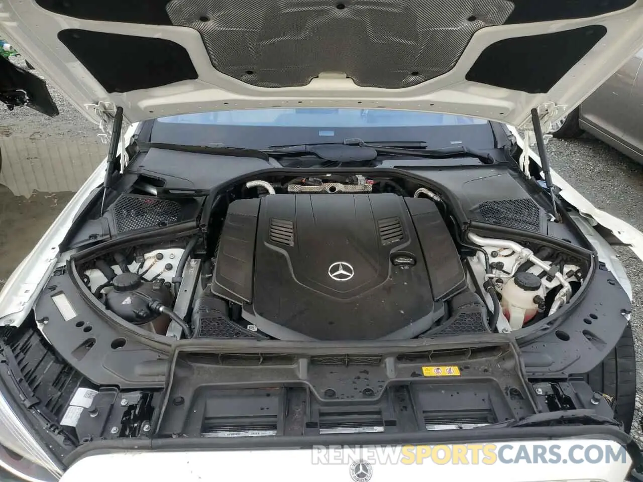 11 fotografías del automóvil dañado W1K6G7GB0NA152146 MERCEDES-BENZ S-CLASS 2022