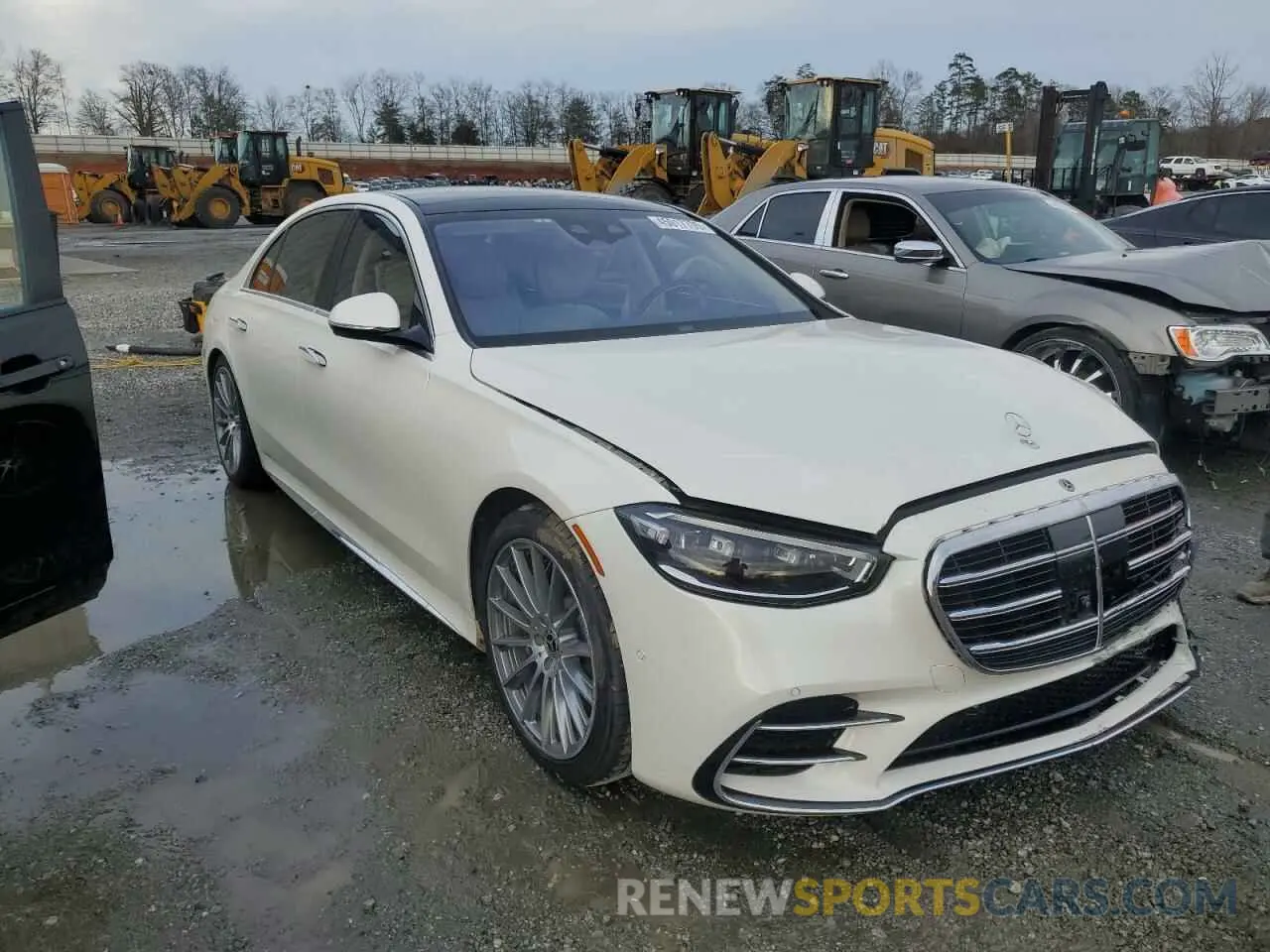 4 fotografías del automóvil dañado W1K6G7GB0NA152146 MERCEDES-BENZ S-CLASS 2022