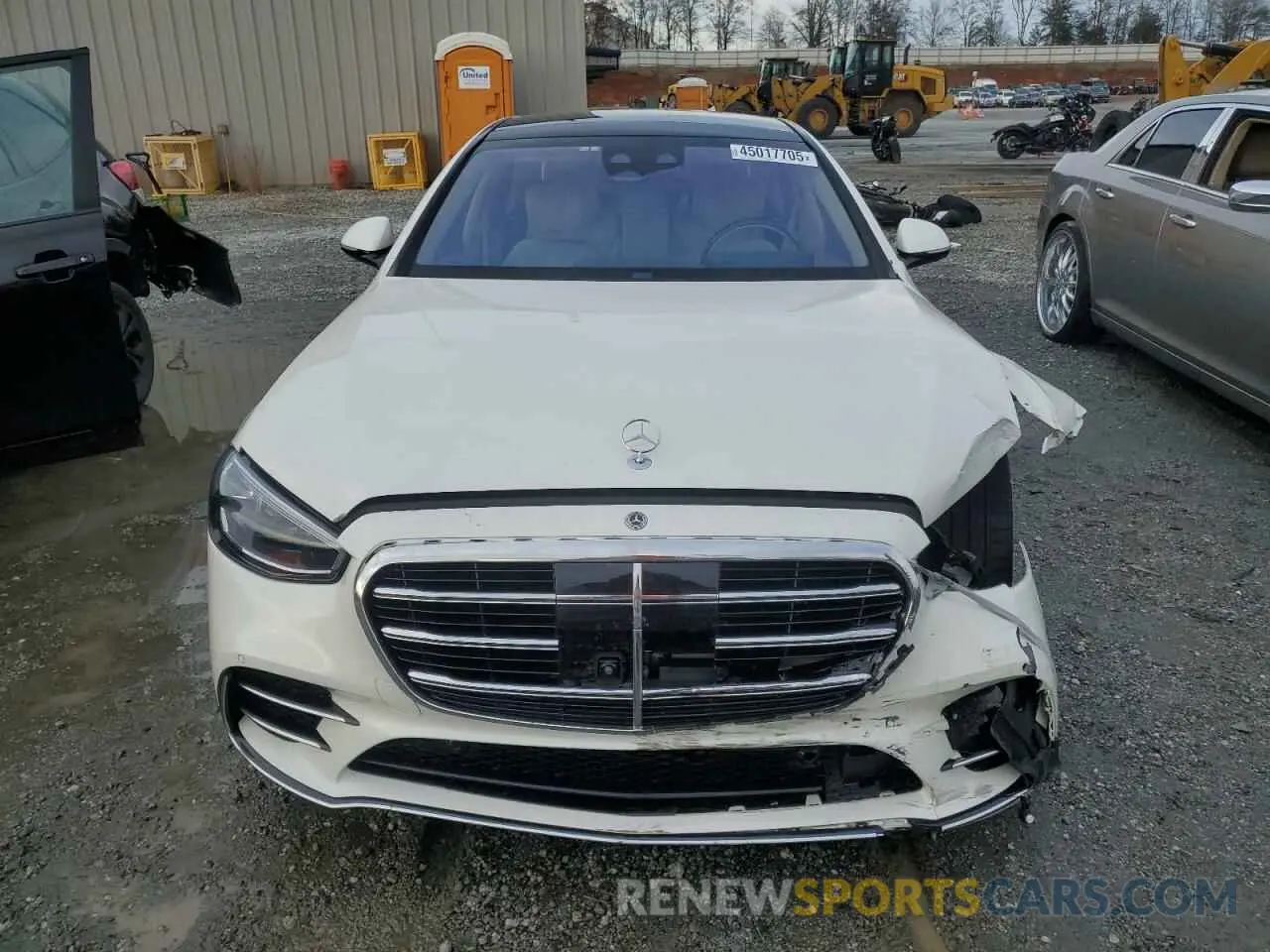 5 fotografías del automóvil dañado W1K6G7GB0NA152146 MERCEDES-BENZ S-CLASS 2022
