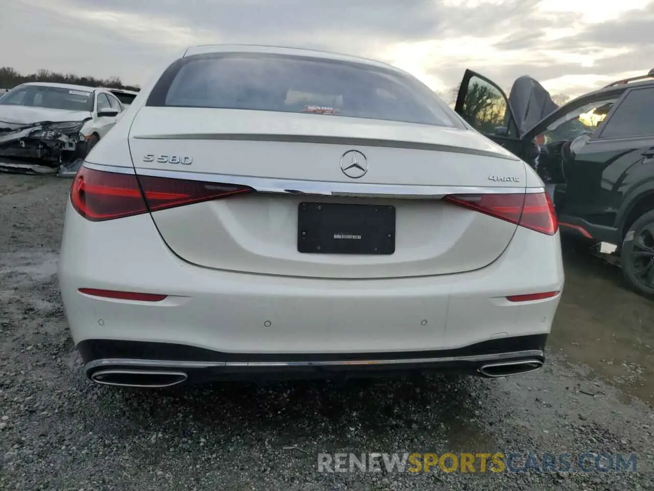 6 fotografías del automóvil dañado W1K6G7GB0NA152146 MERCEDES-BENZ S-CLASS 2022