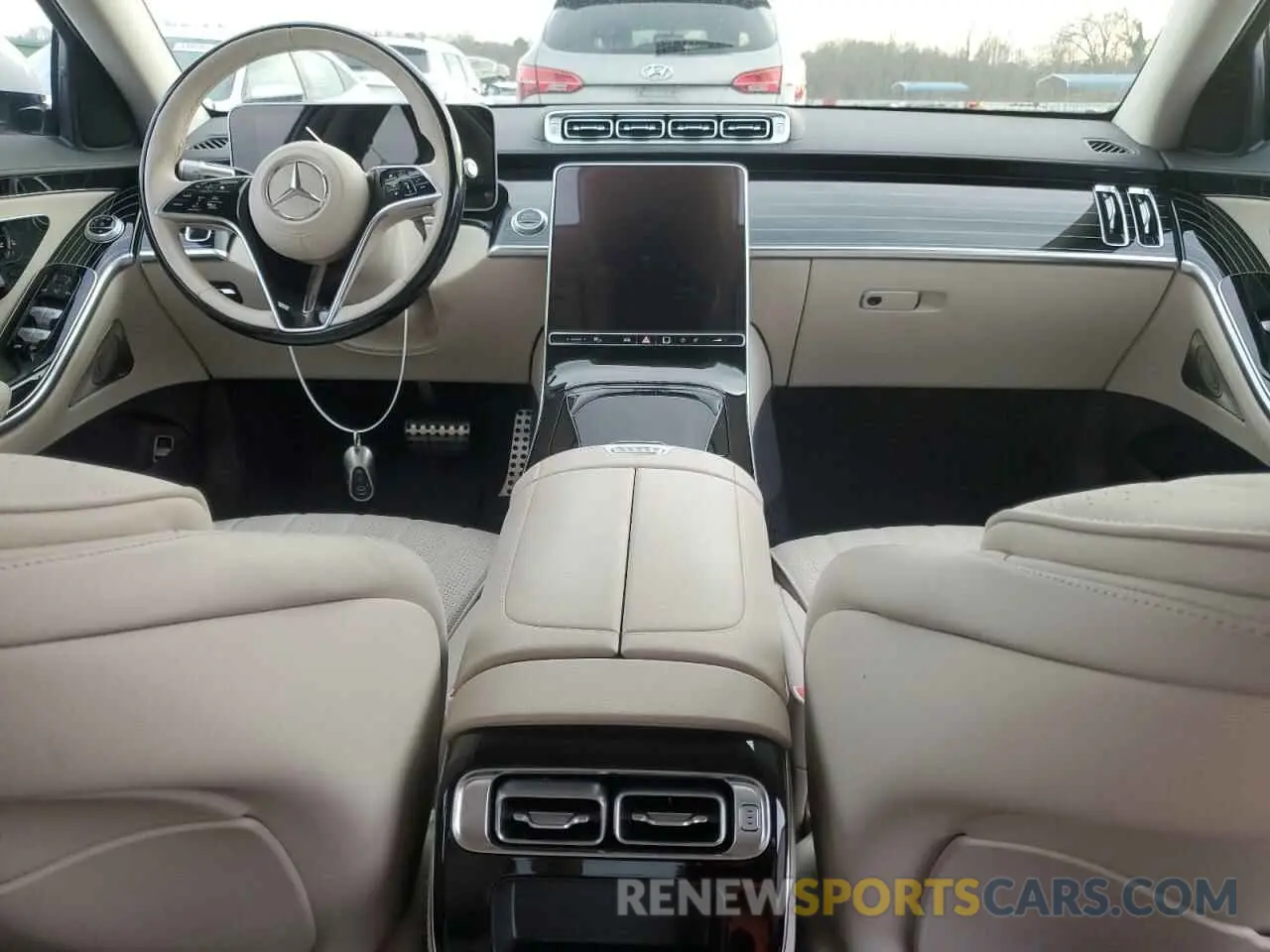 8 fotografías del automóvil dañado W1K6G7GB0NA152146 MERCEDES-BENZ S-CLASS 2022