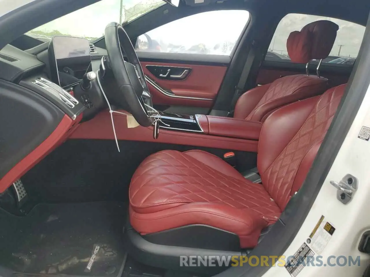 7 fotografías del automóvil dañado W1K6G7GB1NA080566 MERCEDES-BENZ S-CLASS 2022
