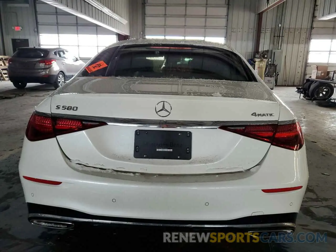 6 fotografías del automóvil dañado W1K6G7GB1NA158733 MERCEDES-BENZ S-CLASS 2022