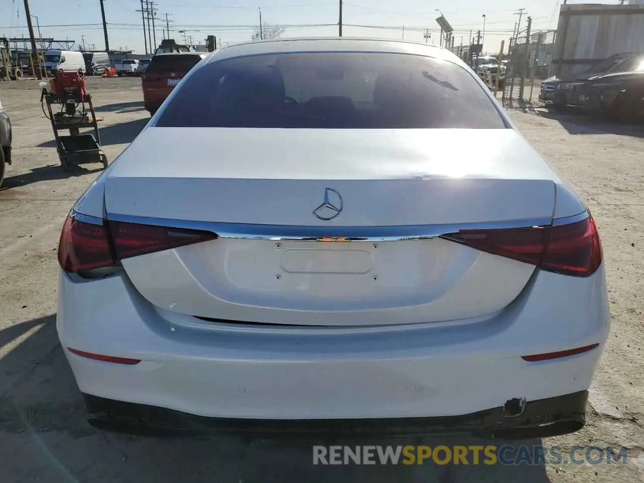 6 fotografías del automóvil dañado W1K6G7GB3NA100008 MERCEDES-BENZ S-CLASS 2022