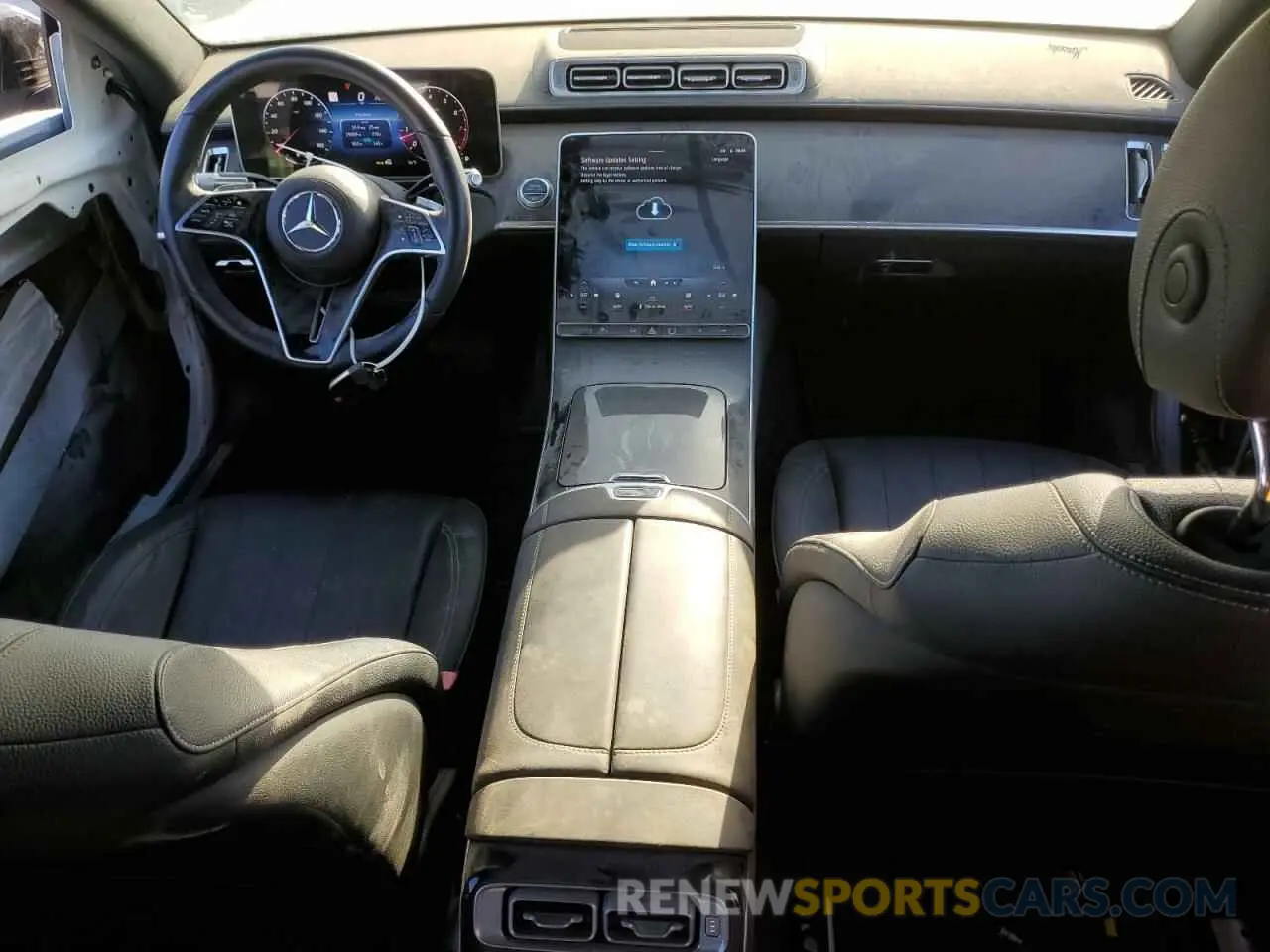 8 fotografías del automóvil dañado W1K6G7GB3NA100008 MERCEDES-BENZ S-CLASS 2022