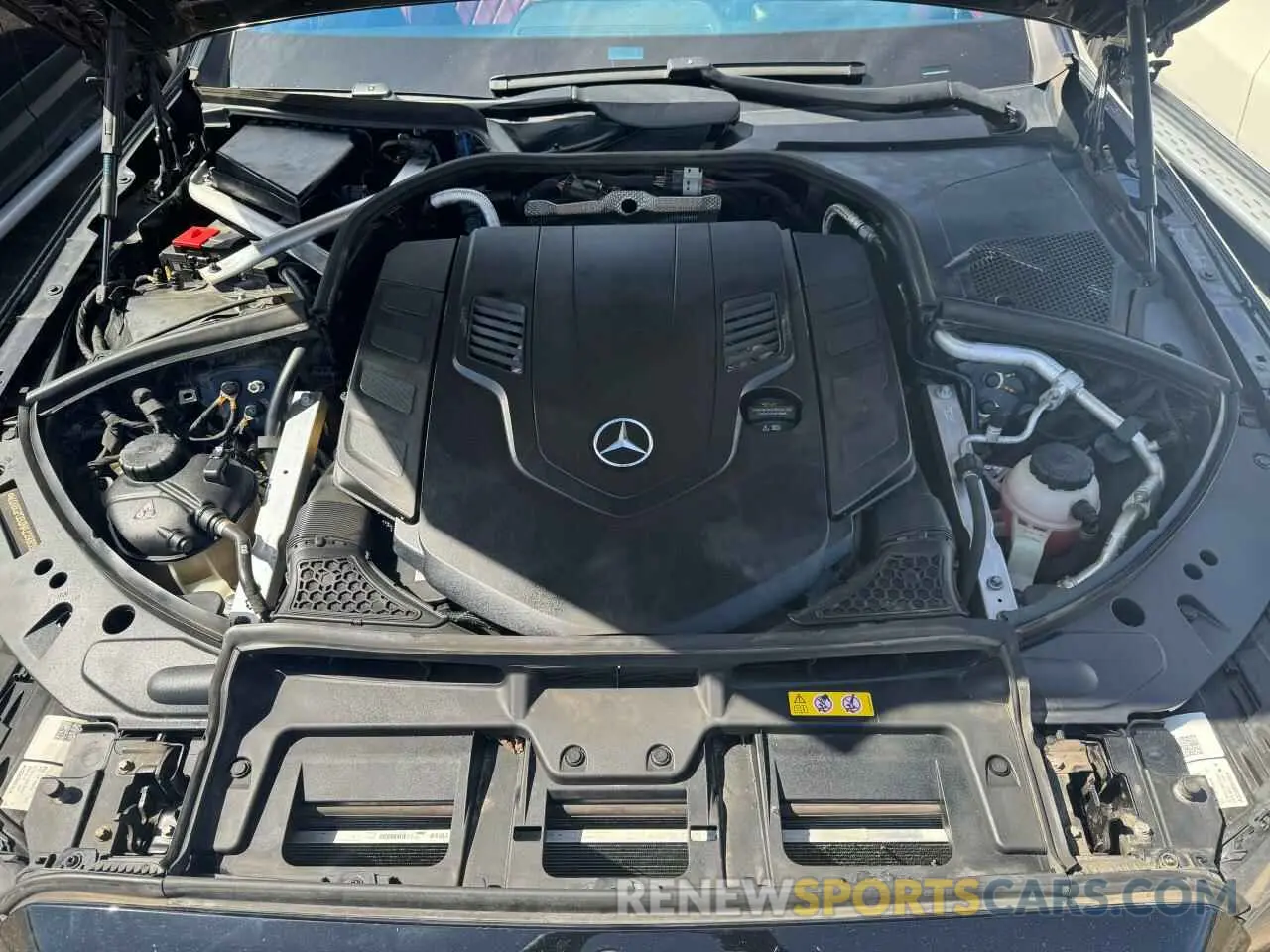 7 fotografías del automóvil dañado W1K6G7GB3NA129301 MERCEDES-BENZ S-CLASS 2022