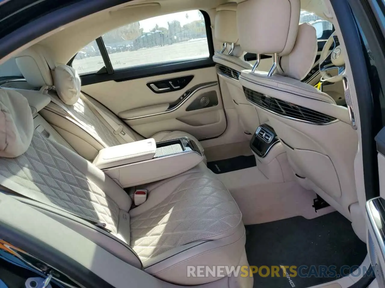 10 fotografías del automóvil dañado W1K6G7GB3NA155266 MERCEDES-BENZ S-CLASS 2022