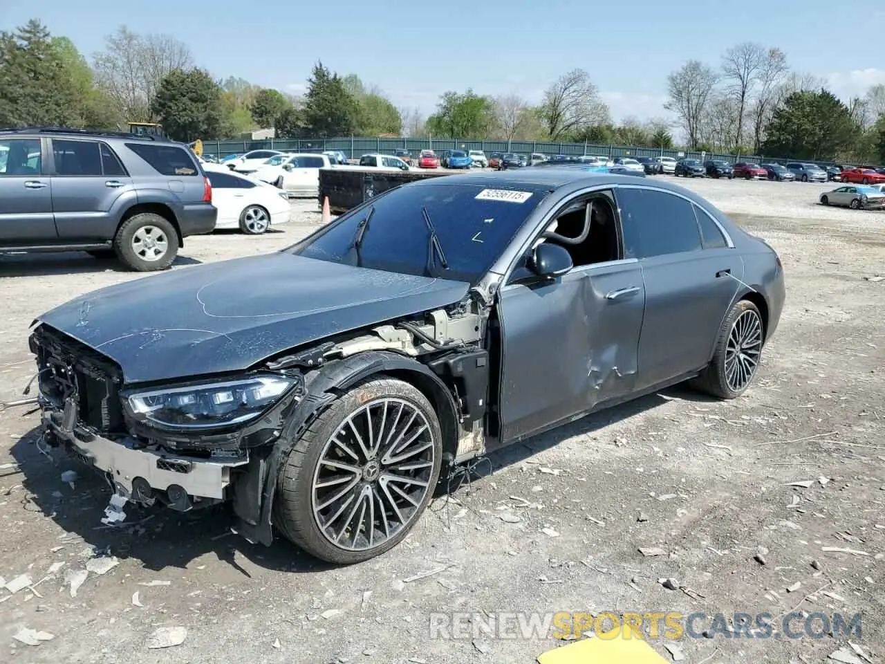 1 fotografías del automóvil dañado W1K6G7GB4NA106528 MERCEDES-BENZ S-CLASS 2022