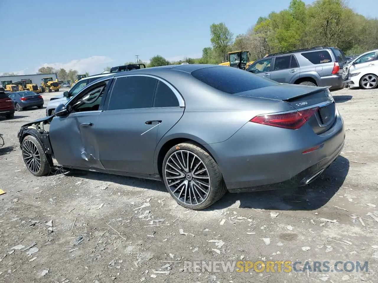 2 fotografías del automóvil dañado W1K6G7GB4NA106528 MERCEDES-BENZ S-CLASS 2022