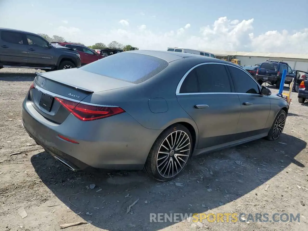 3 fotografías del automóvil dañado W1K6G7GB4NA106528 MERCEDES-BENZ S-CLASS 2022