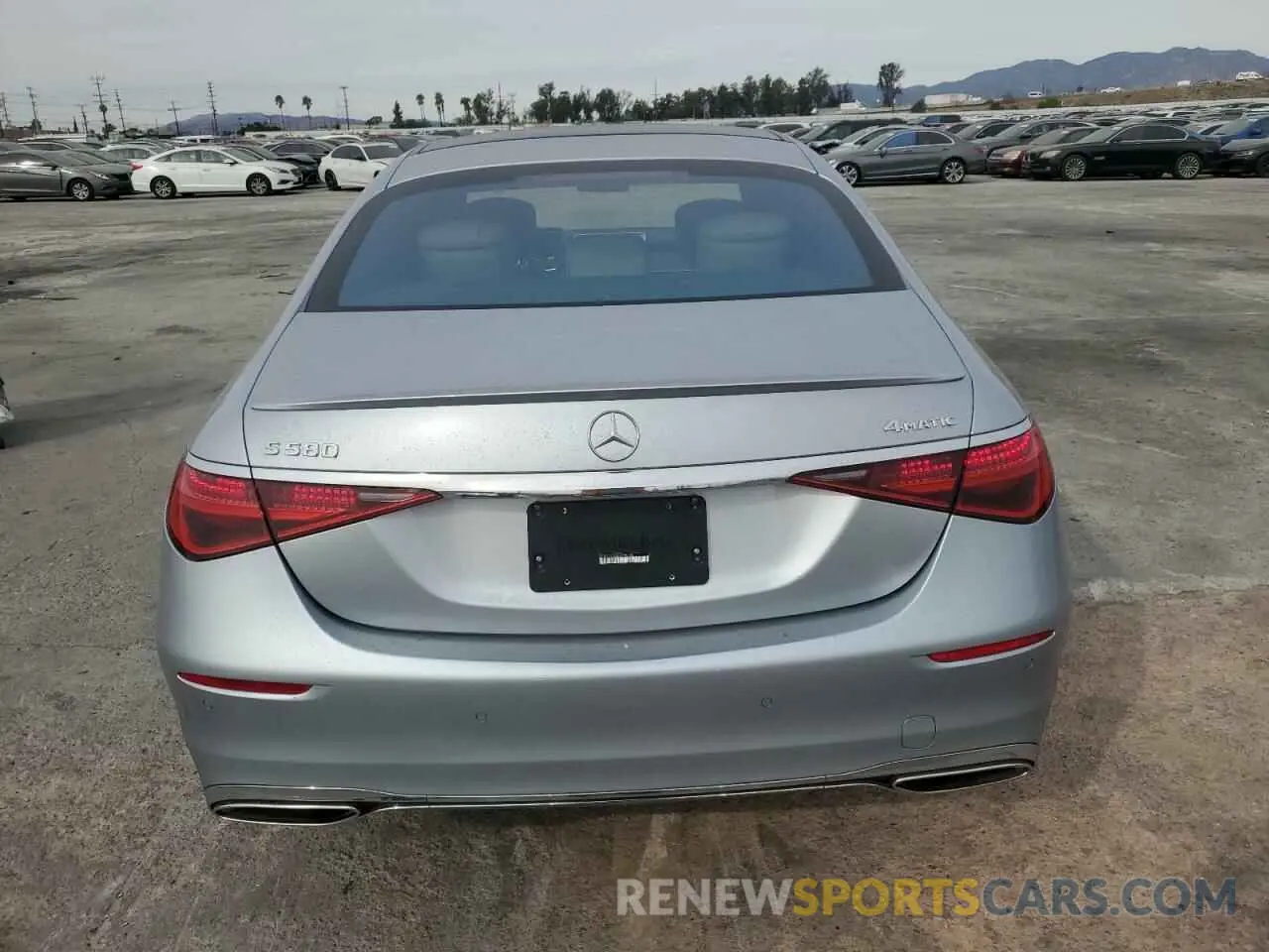 6 fotografías del automóvil dañado W1K6G7GB6NA080546 MERCEDES-BENZ S-CLASS 2022