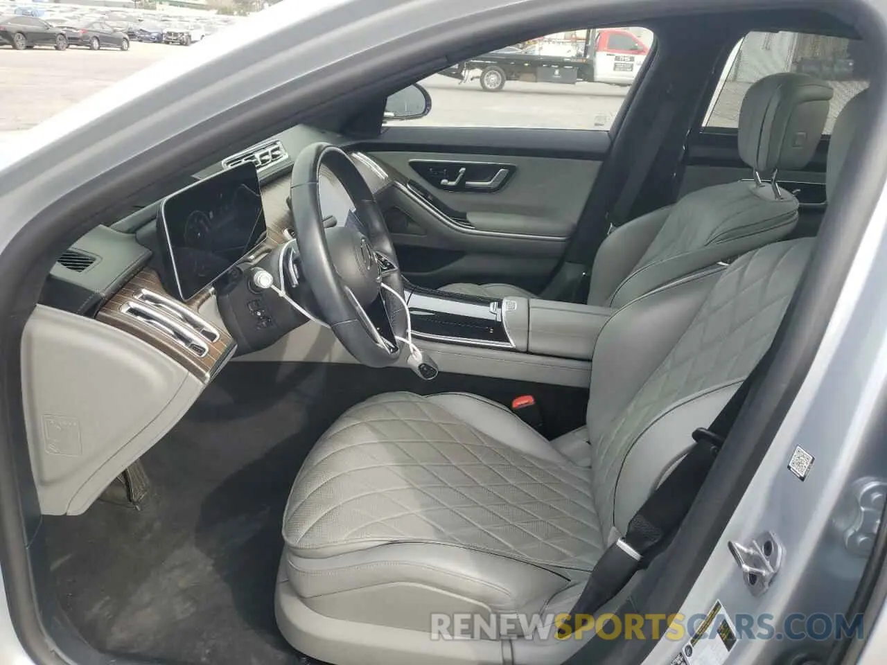 7 fotografías del automóvil dañado W1K6G7GB6NA080546 MERCEDES-BENZ S-CLASS 2022