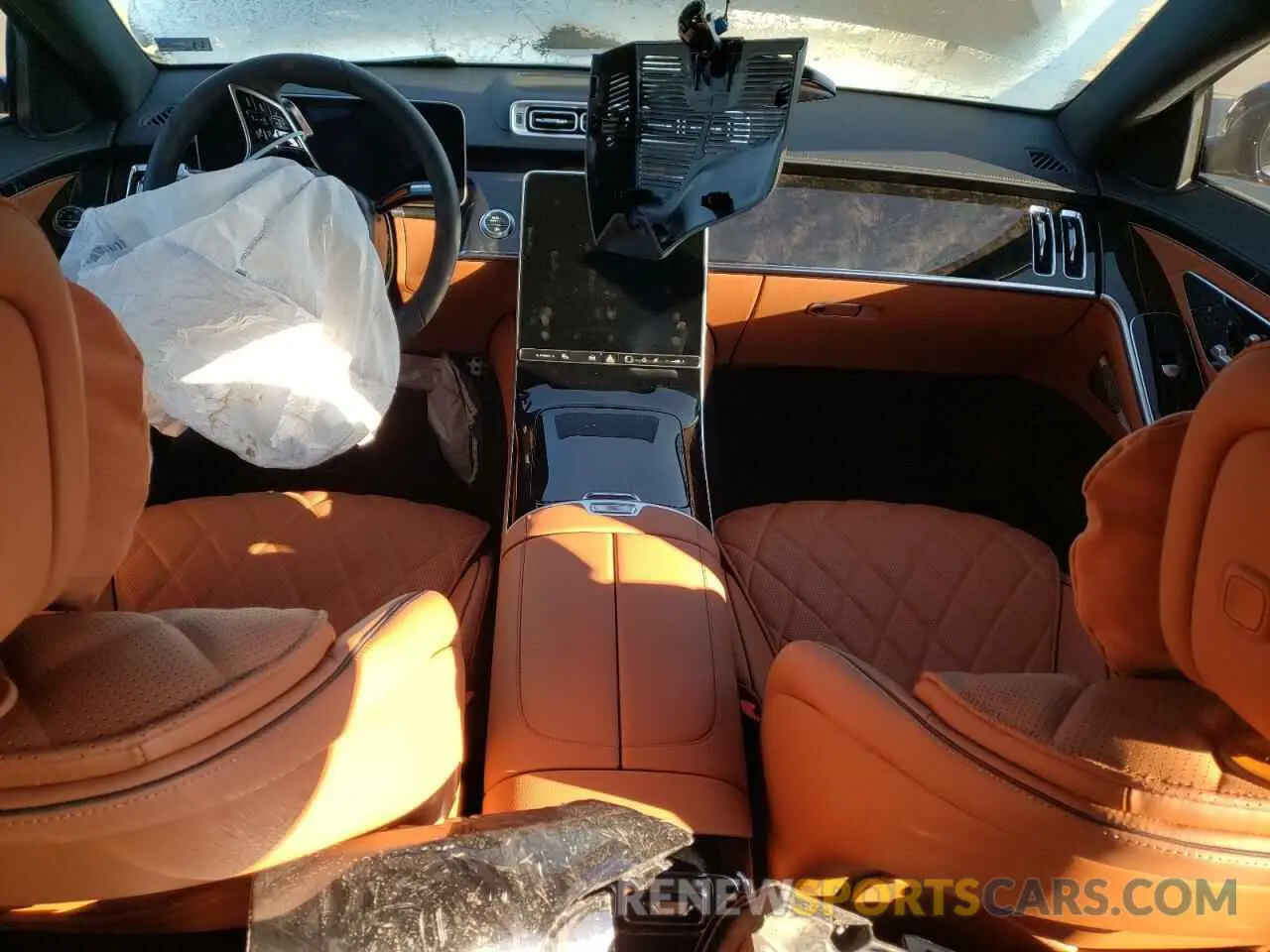 8 fotografías del automóvil dañado W1K6G7GB7NA137286 MERCEDES-BENZ S-CLASS 2022