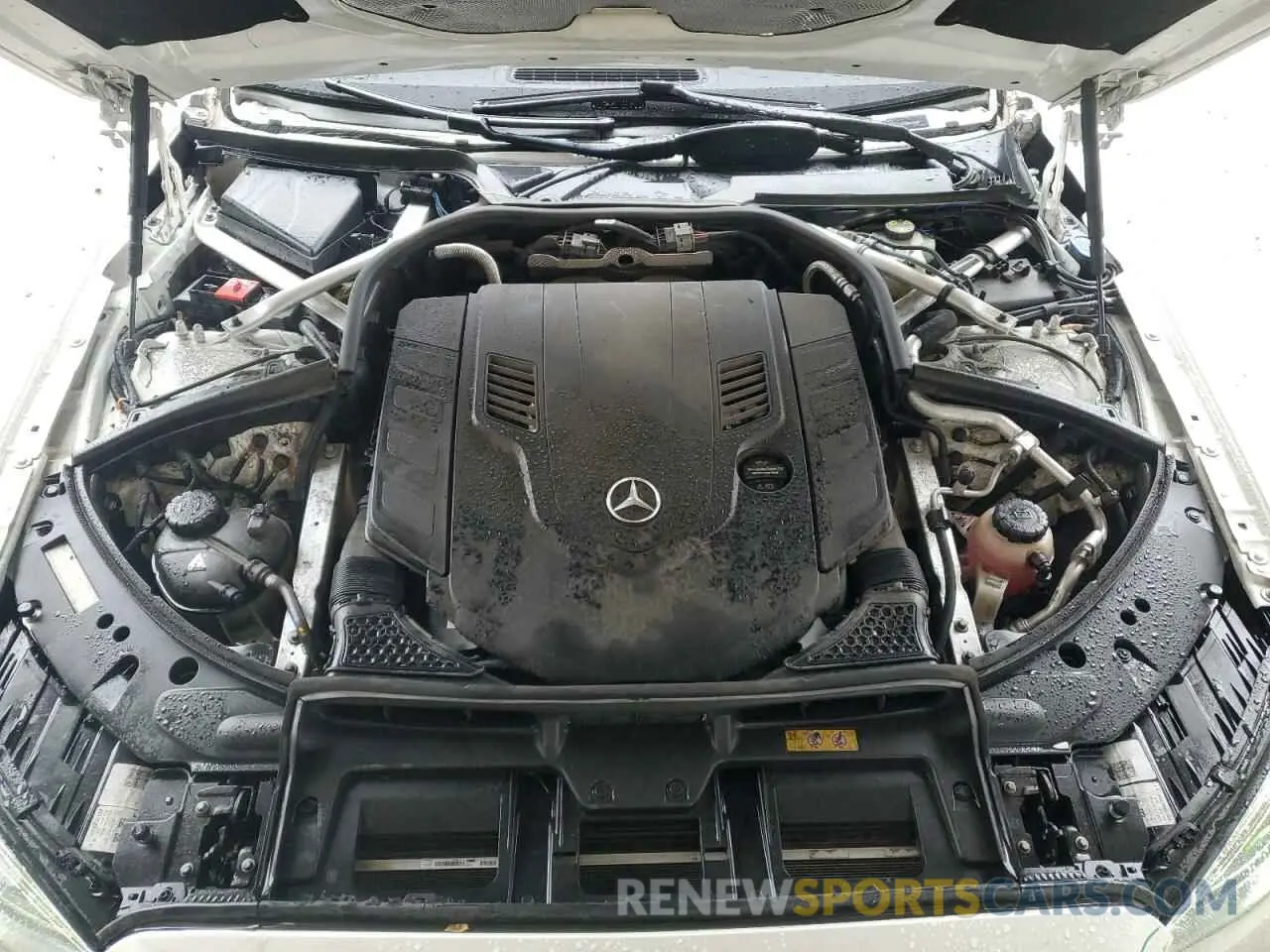 11 fotografías del automóvil dañado W1K6G7GB8NA106385 MERCEDES-BENZ S-CLASS 2022