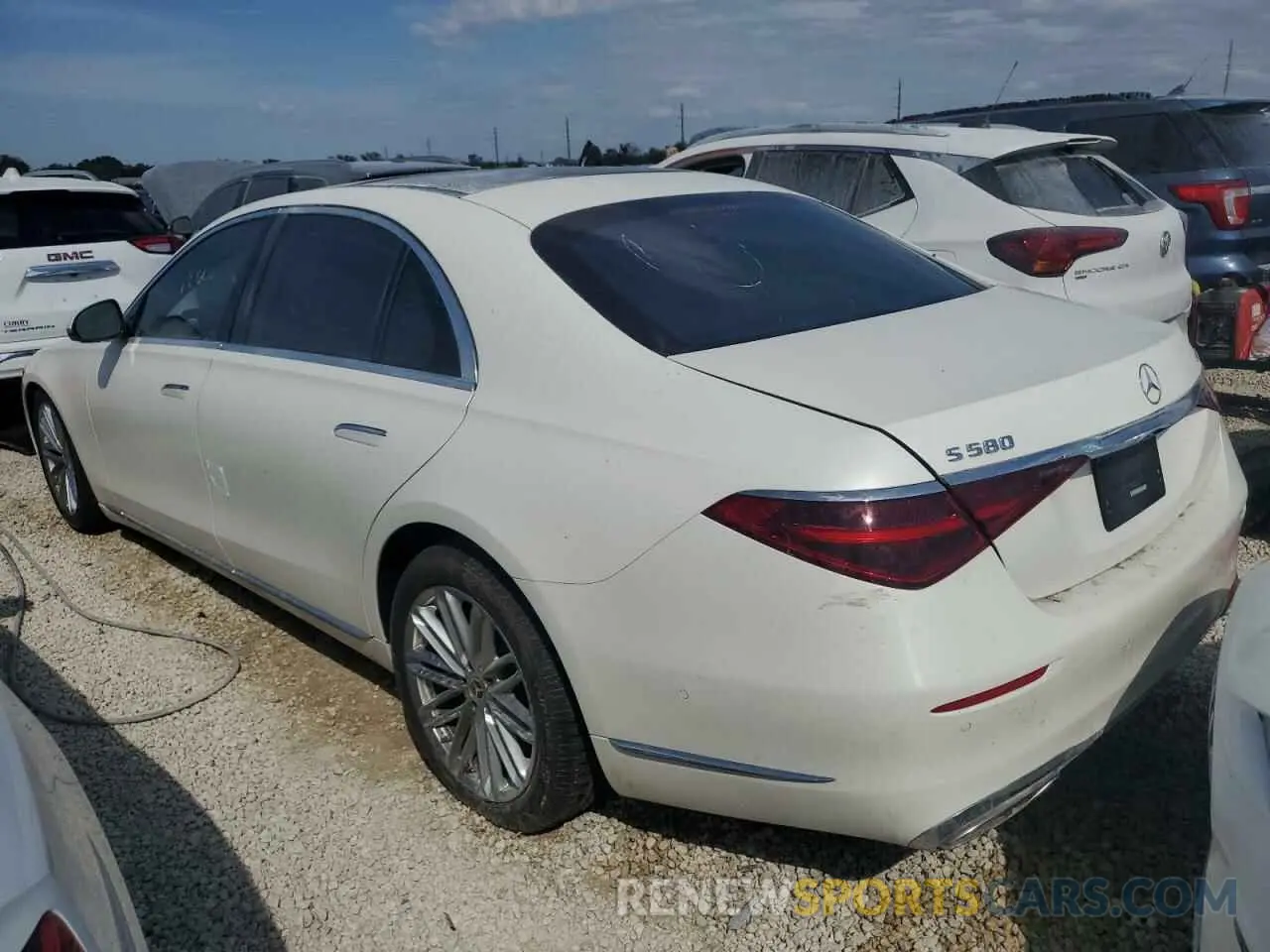 2 fotografías del automóvil dañado W1K6G7GBXNA105190 MERCEDES-BENZ S-CLASS 2022