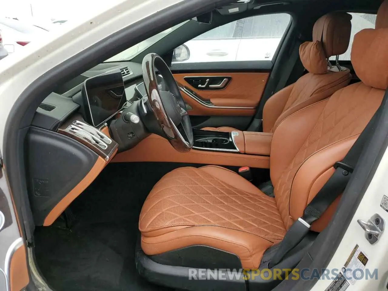 7 fotografías del automóvil dañado W1K6G7GBXNA105190 MERCEDES-BENZ S-CLASS 2022