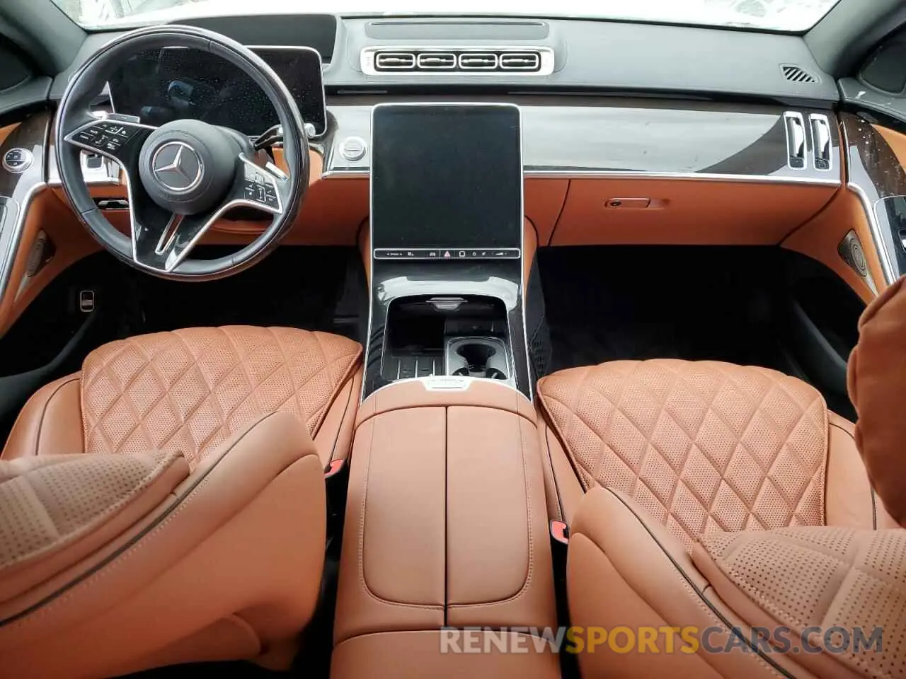 8 fotografías del automóvil dañado W1K6G7GBXNA105190 MERCEDES-BENZ S-CLASS 2022