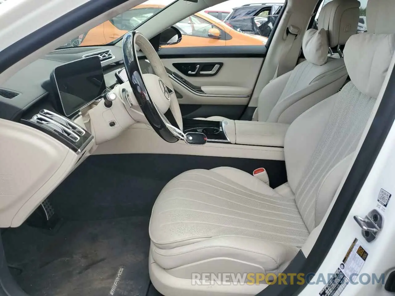 7 fotografías del automóvil dañado W1K6G6DB0PA171636 MERCEDES-BENZ S-CLASS 2023