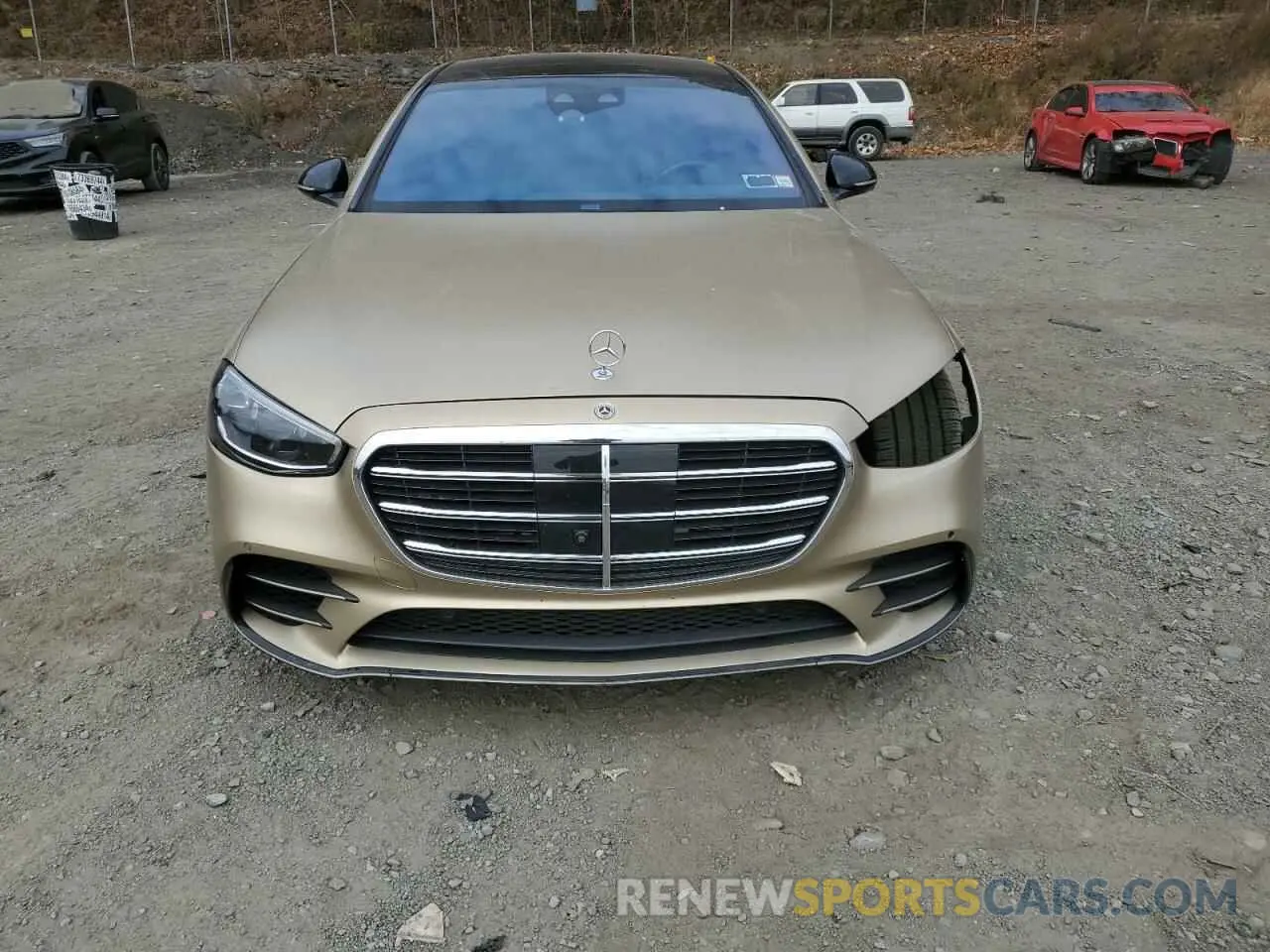 5 fotografías del automóvil dañado W1K6G7GB8PA169277 MERCEDES-BENZ S-CLASS 2023