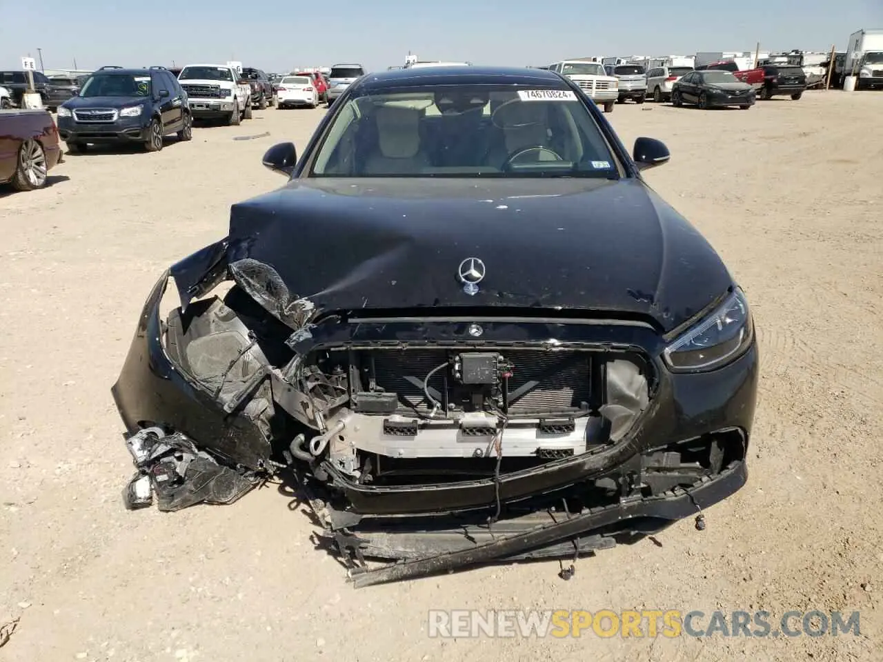 5 fotografías del automóvil dañado W1K6G7GB8PA169960 MERCEDES-BENZ S-CLASS 2023