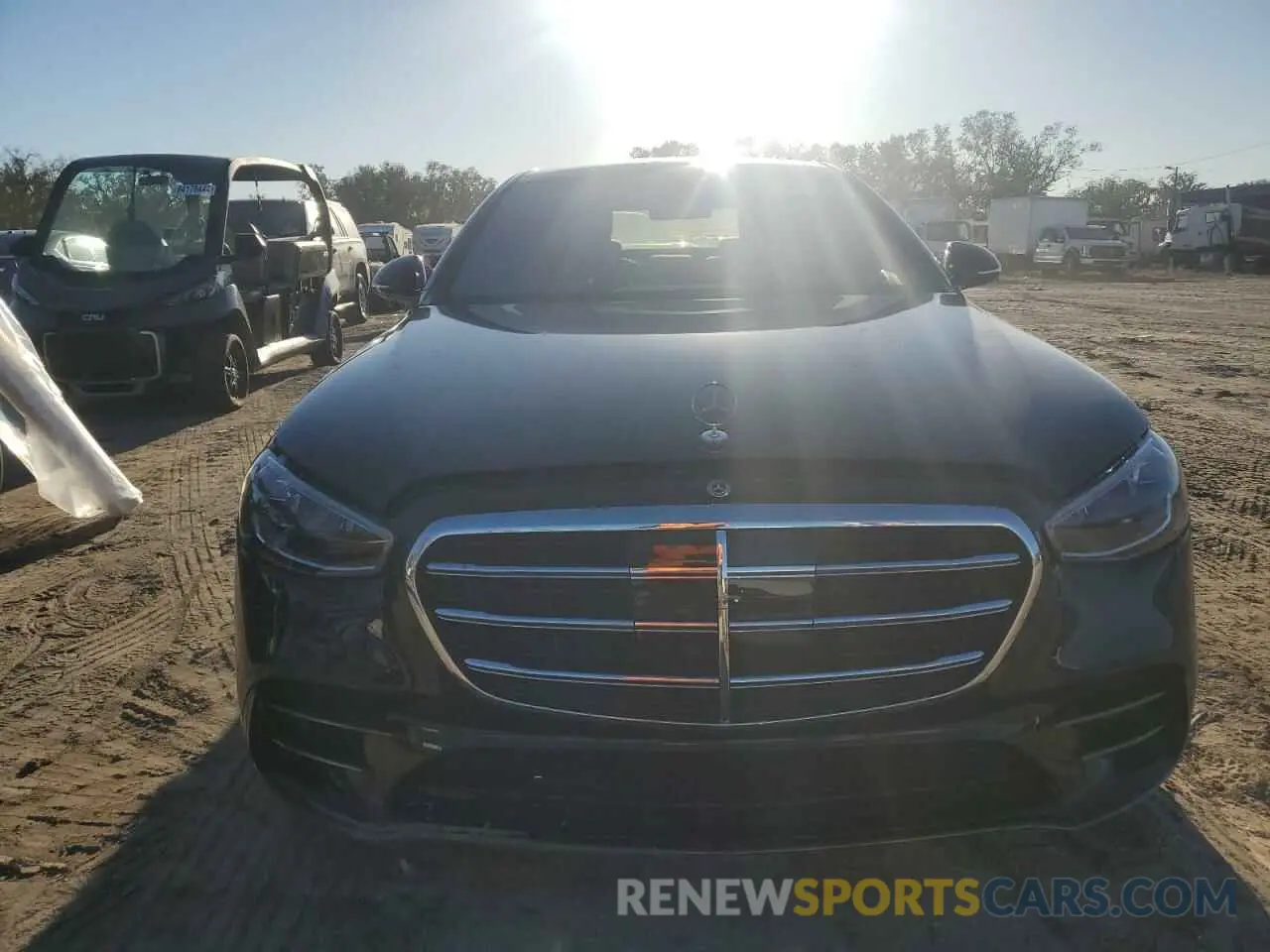 5 fotografías del automóvil dañado W1K6G7GB5RA266410 MERCEDES-BENZ S-CLASS 2024