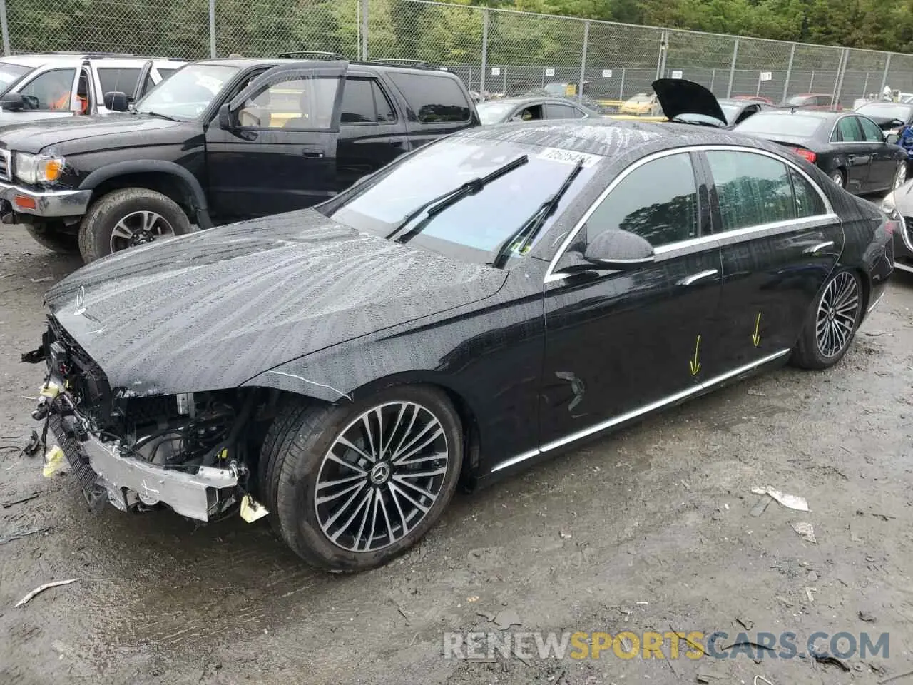 1 fotografías del automóvil dañado W1K6G7GB6RA275360 MERCEDES-BENZ S-CLASS 2024