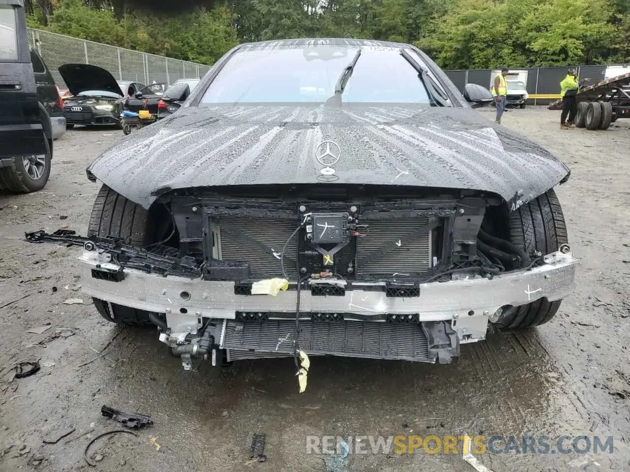 5 fotografías del automóvil dañado W1K6G7GB6RA275360 MERCEDES-BENZ S-CLASS 2024