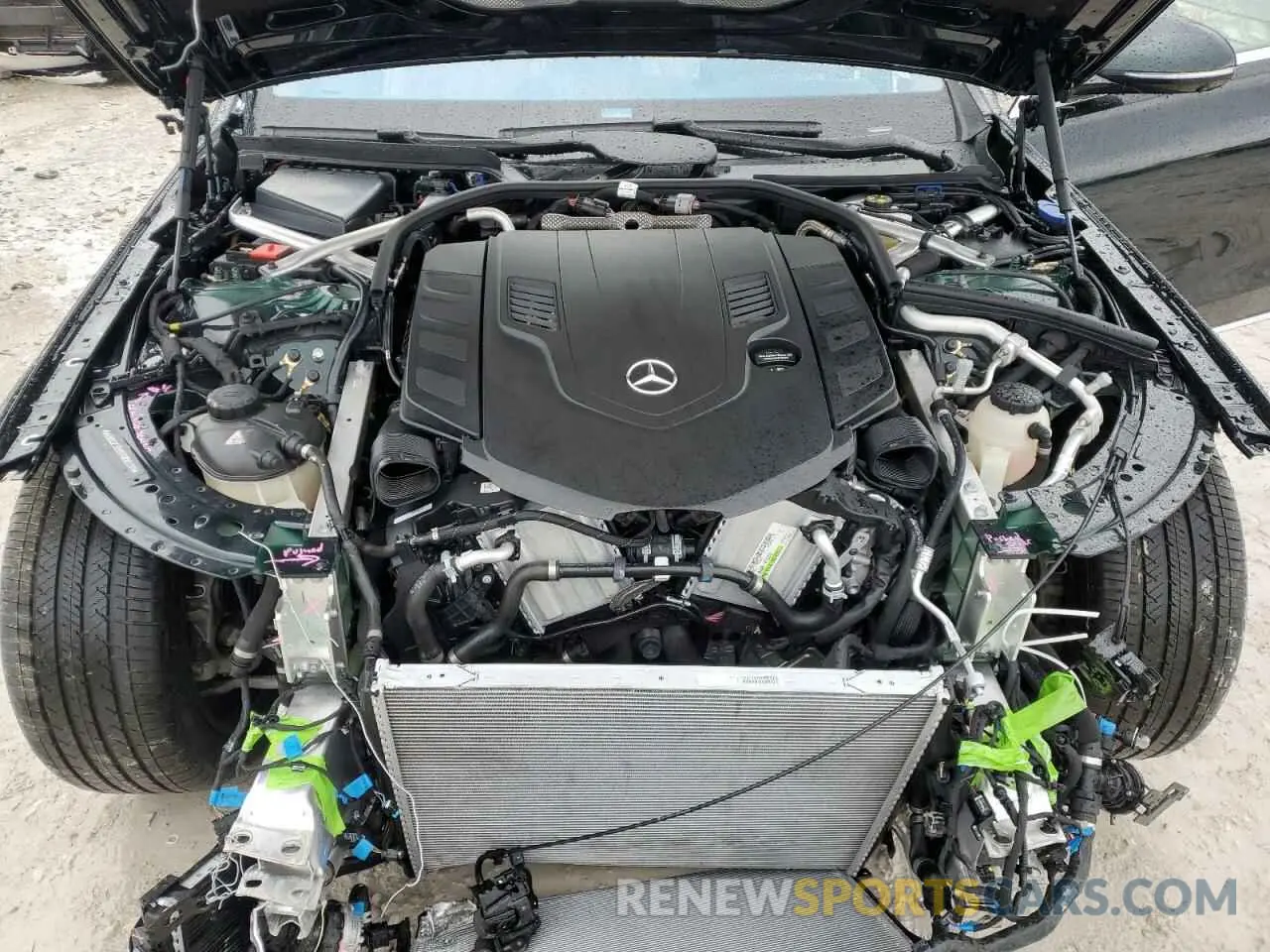 11 fotografías del automóvil dañado W1K6G7GB6RA306168 MERCEDES-BENZ S-CLASS 2024