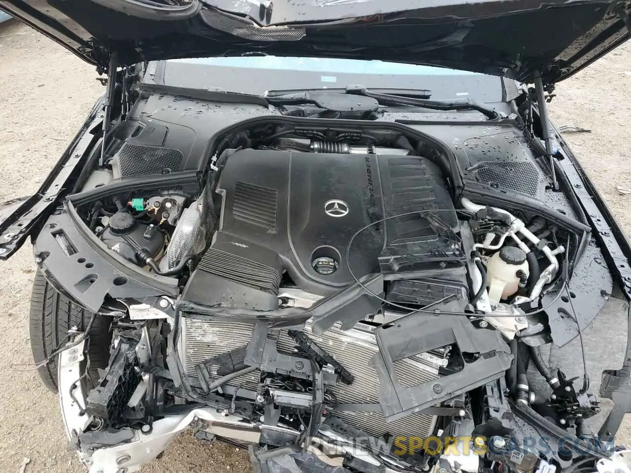 11 fotografías del automóvil dañado W1K6G6KB8RA276723 MERCEDES-BENZ S S580E 4M 2024