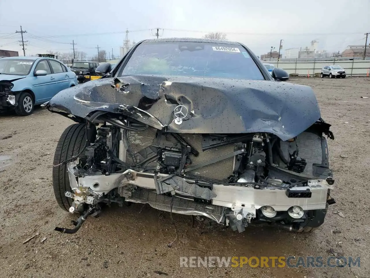5 fotografías del automóvil dañado W1K6G6KB8RA276723 MERCEDES-BENZ S S580E 4M 2024