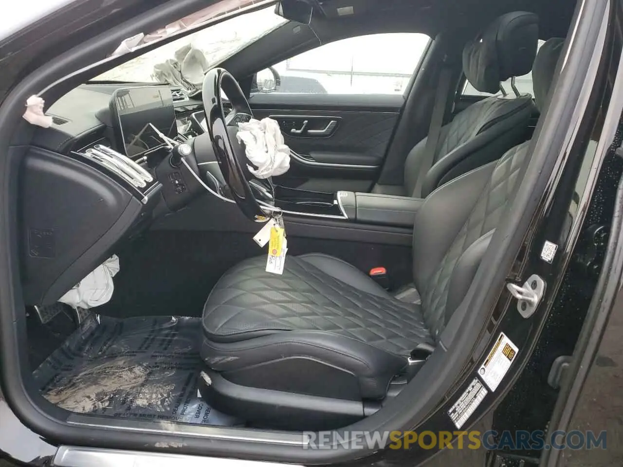 7 fotografías del automóvil dañado W1K6G6KB8RA276723 MERCEDES-BENZ S S580E 4M 2024