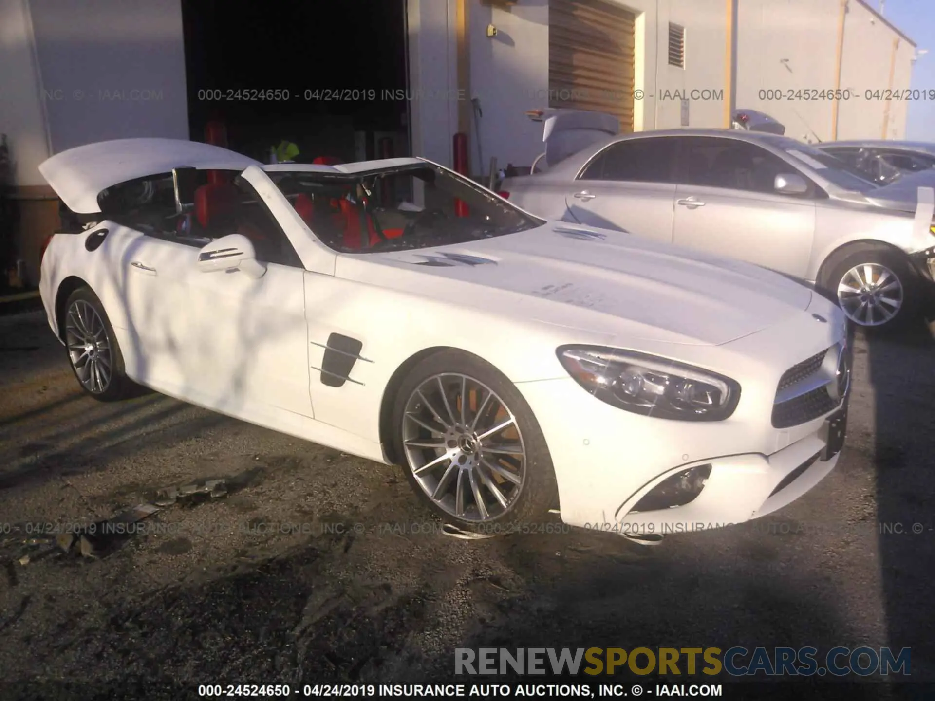 1 fotografías del automóvil dañado WDDJK6GA7KF055597 MERCEDES-BENZ SL 2019