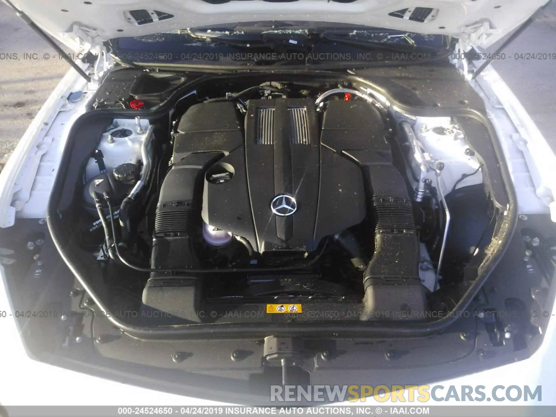 10 fotografías del automóvil dañado WDDJK6GA7KF055597 MERCEDES-BENZ SL 2019