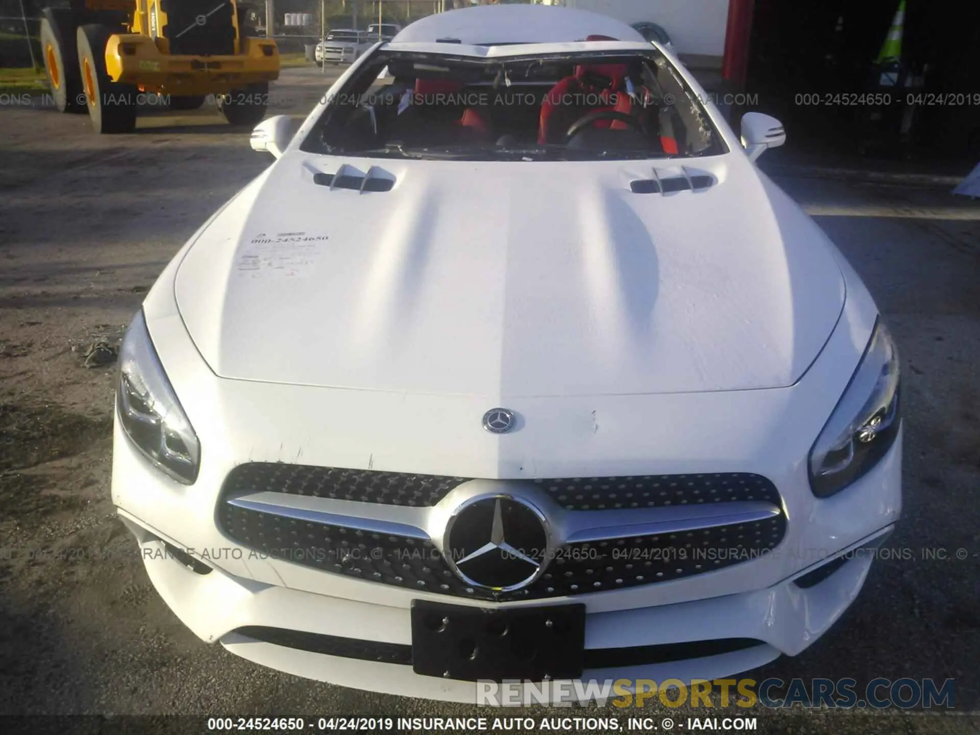 6 fotografías del automóvil dañado WDDJK6GA7KF055597 MERCEDES-BENZ SL 2019