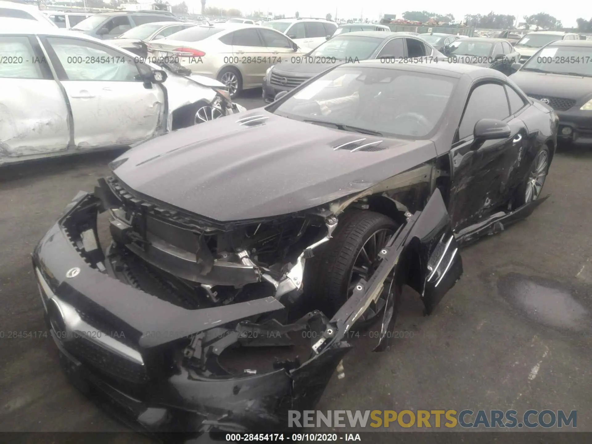 6 fotografías del automóvil dañado WDDJK6GA9KF057772 MERCEDES-BENZ SL 2019