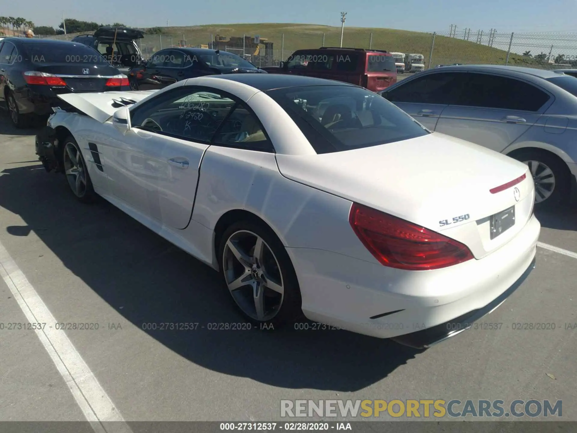 3 fotografías del automóvil dañado WDDJK7DAXKF056544 MERCEDES-BENZ SL 2019