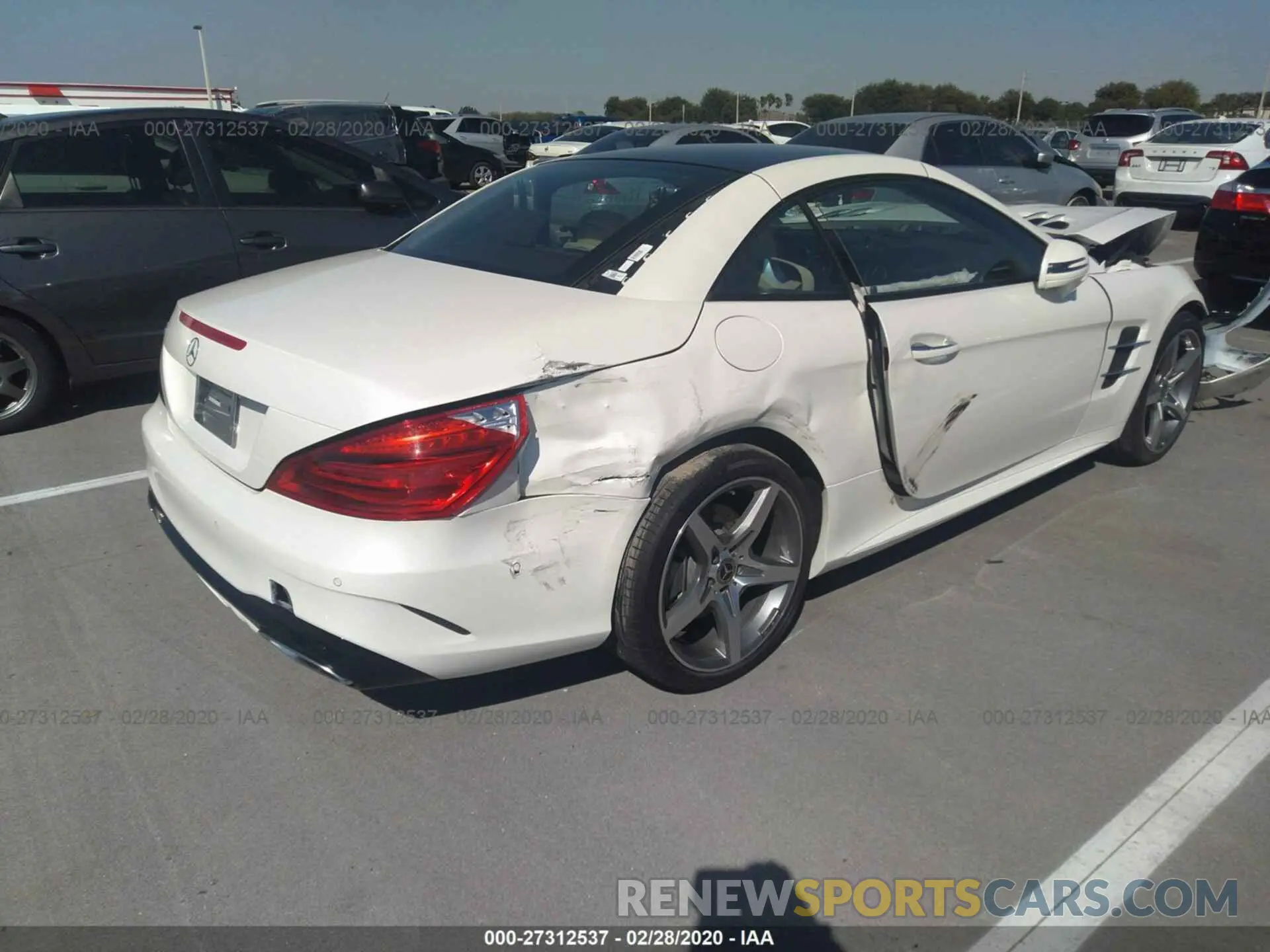 4 fotografías del automóvil dañado WDDJK7DAXKF056544 MERCEDES-BENZ SL 2019