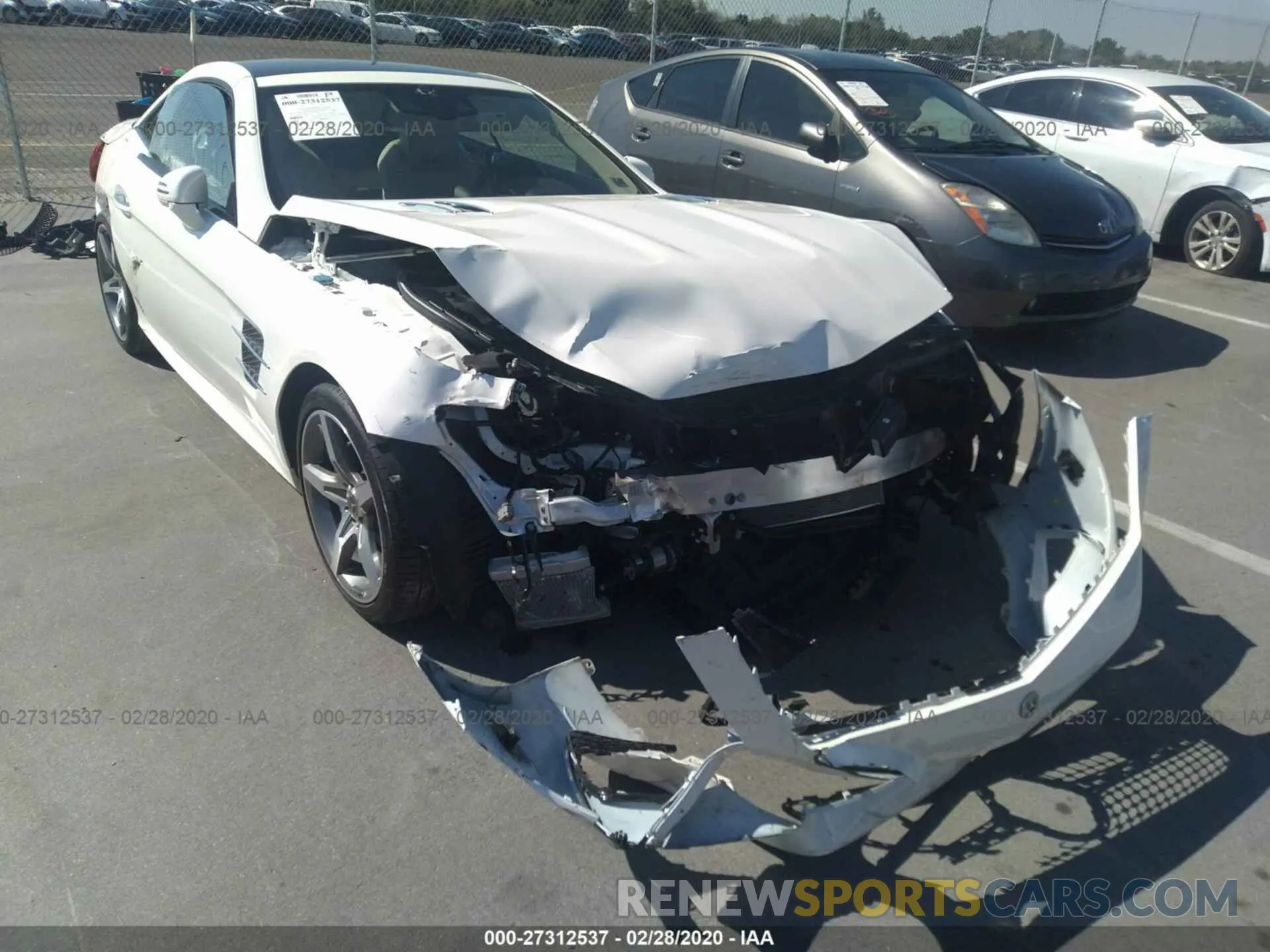 6 fotografías del automóvil dañado WDDJK7DAXKF056544 MERCEDES-BENZ SL 2019