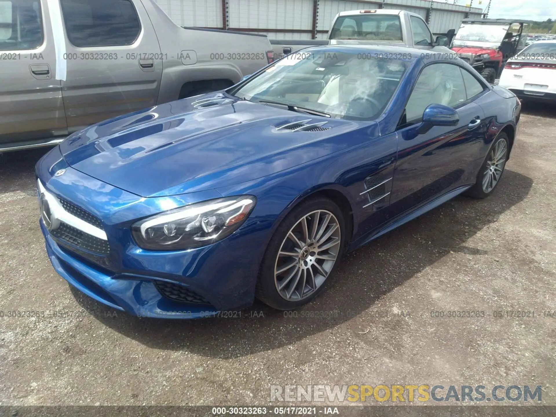 2 fotografías del automóvil dañado W1KJK6GA7LF060221 MERCEDES-BENZ SL 2020