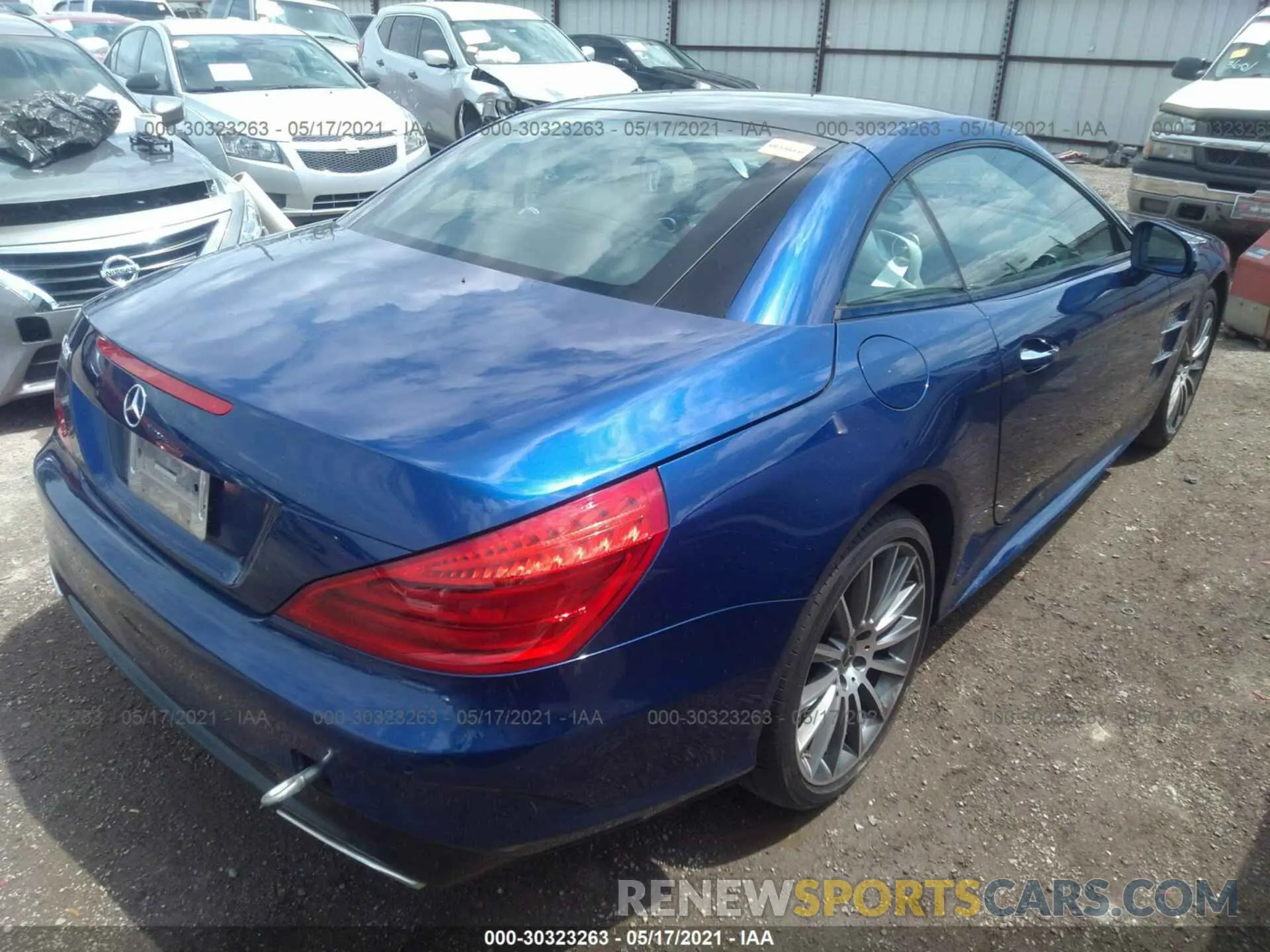 4 fotografías del automóvil dañado W1KJK6GA7LF060221 MERCEDES-BENZ SL 2020