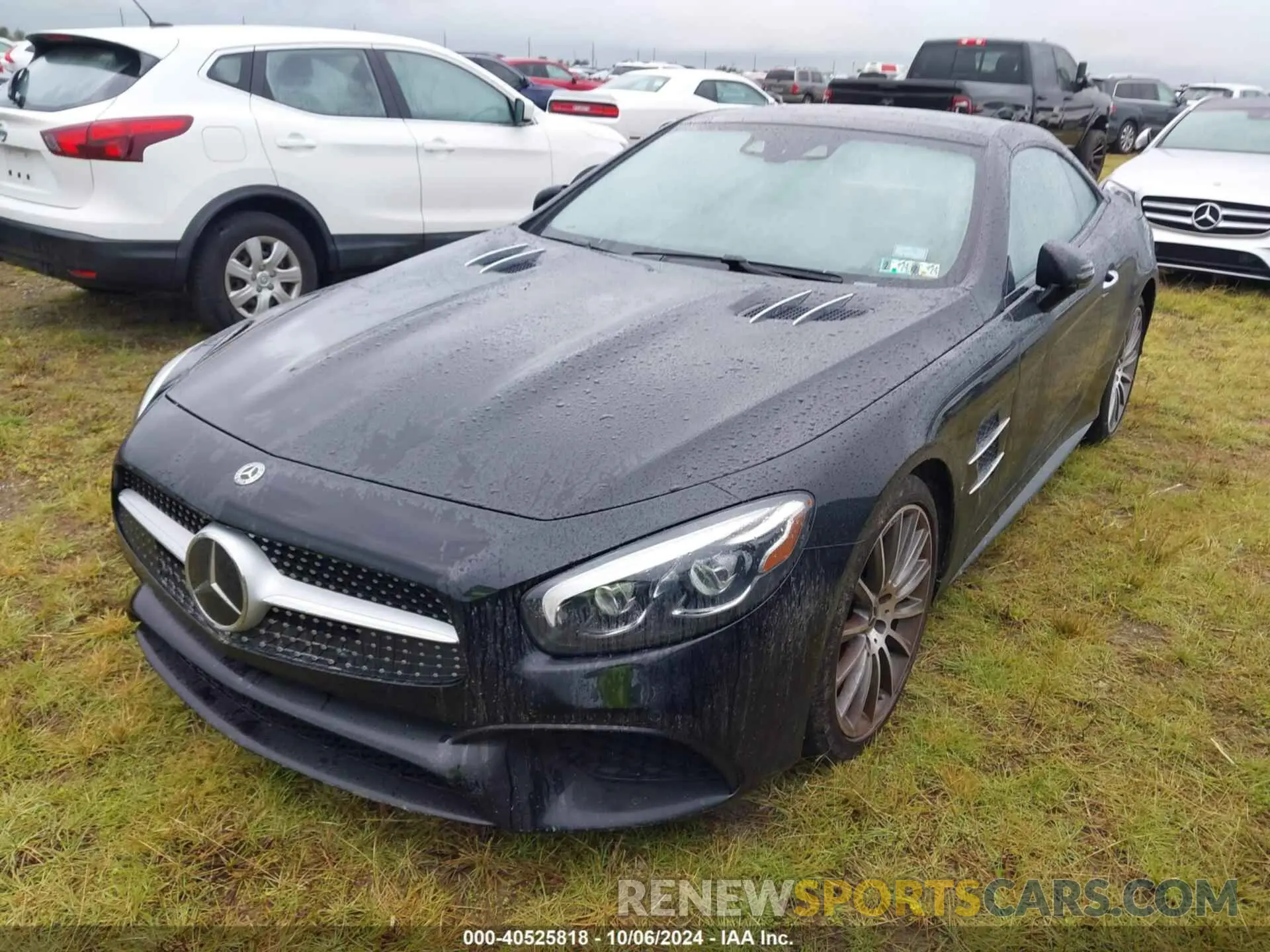 2 fotografías del automóvil dañado W1KJK7DA5LF060308 MERCEDES-BENZ SL 2020