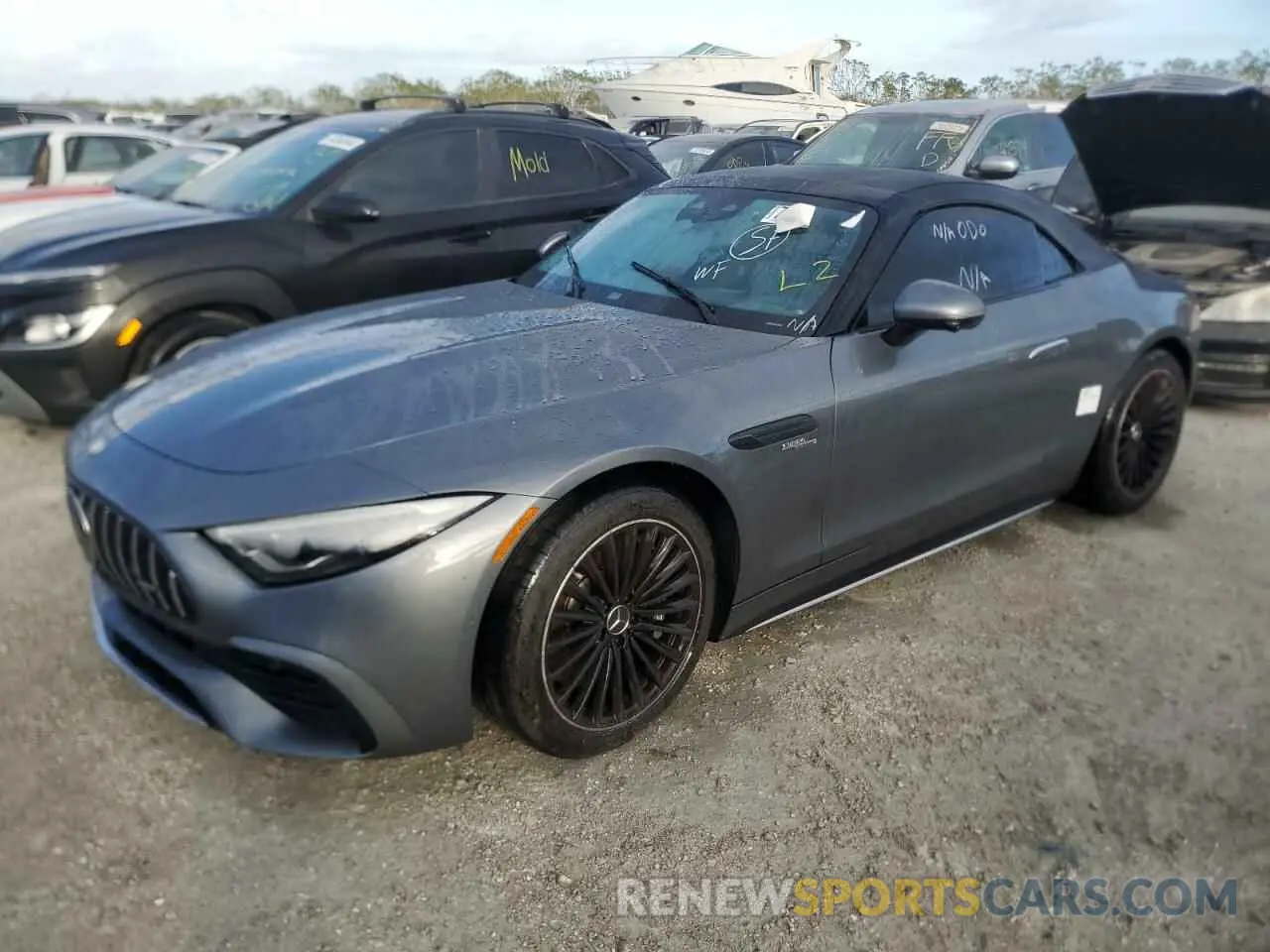 1 fotografías del automóvil dañado W1KVK5AB4PF017572 MERCEDES-BENZ SL 43 AMG 2023