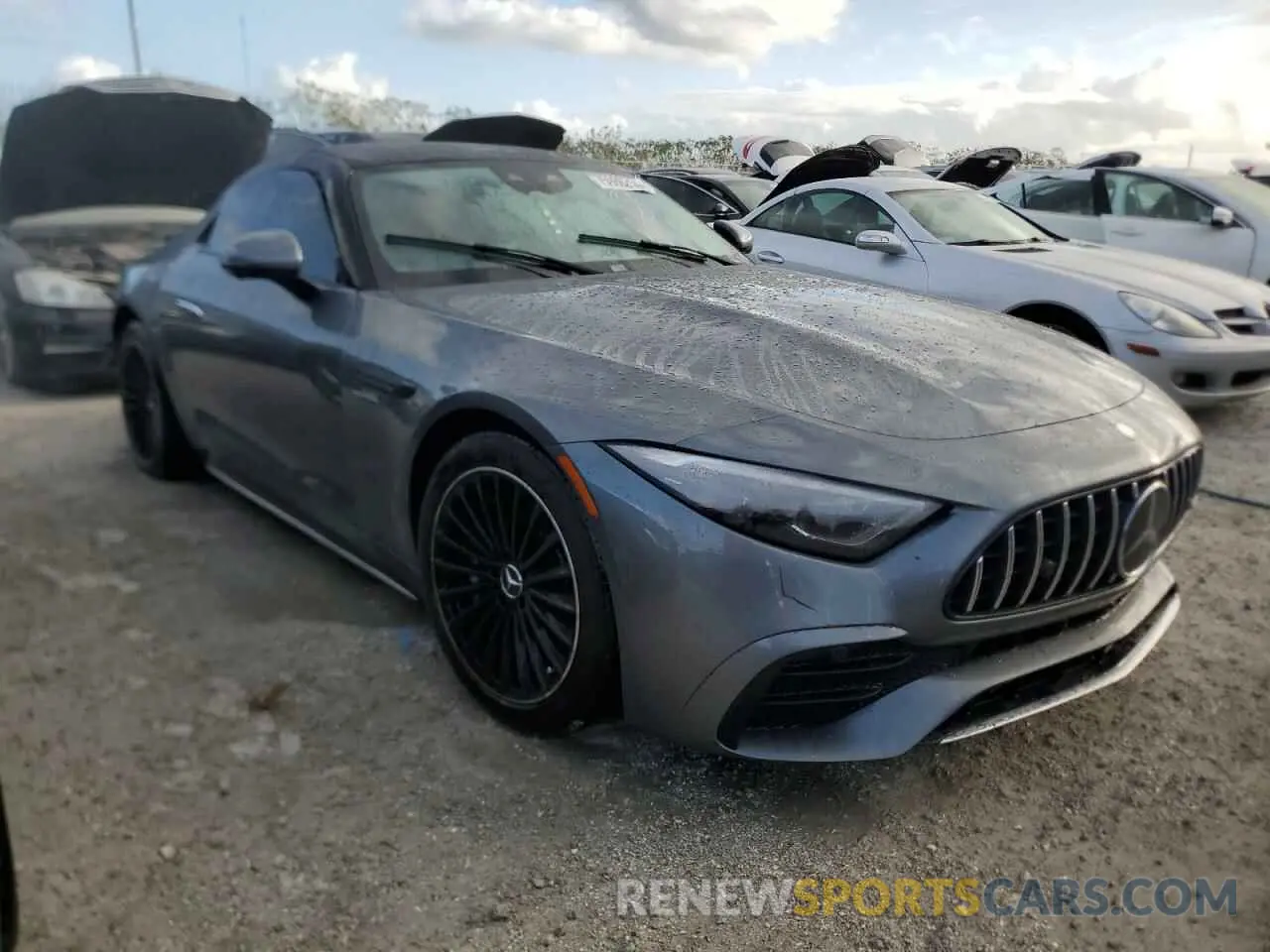 4 fotografías del automóvil dañado W1KVK5AB4PF017572 MERCEDES-BENZ SL 43 AMG 2023