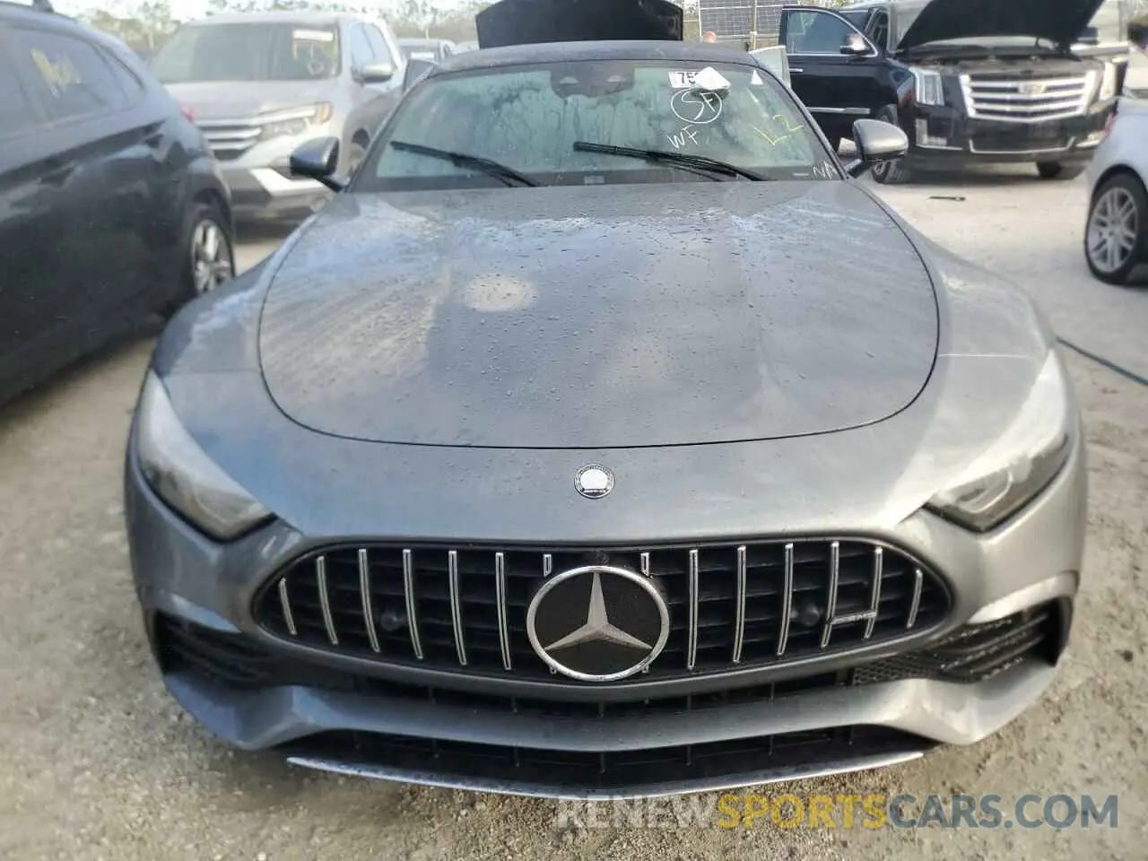 5 fotografías del automóvil dañado W1KVK5AB4PF017572 MERCEDES-BENZ SL 43 AMG 2023