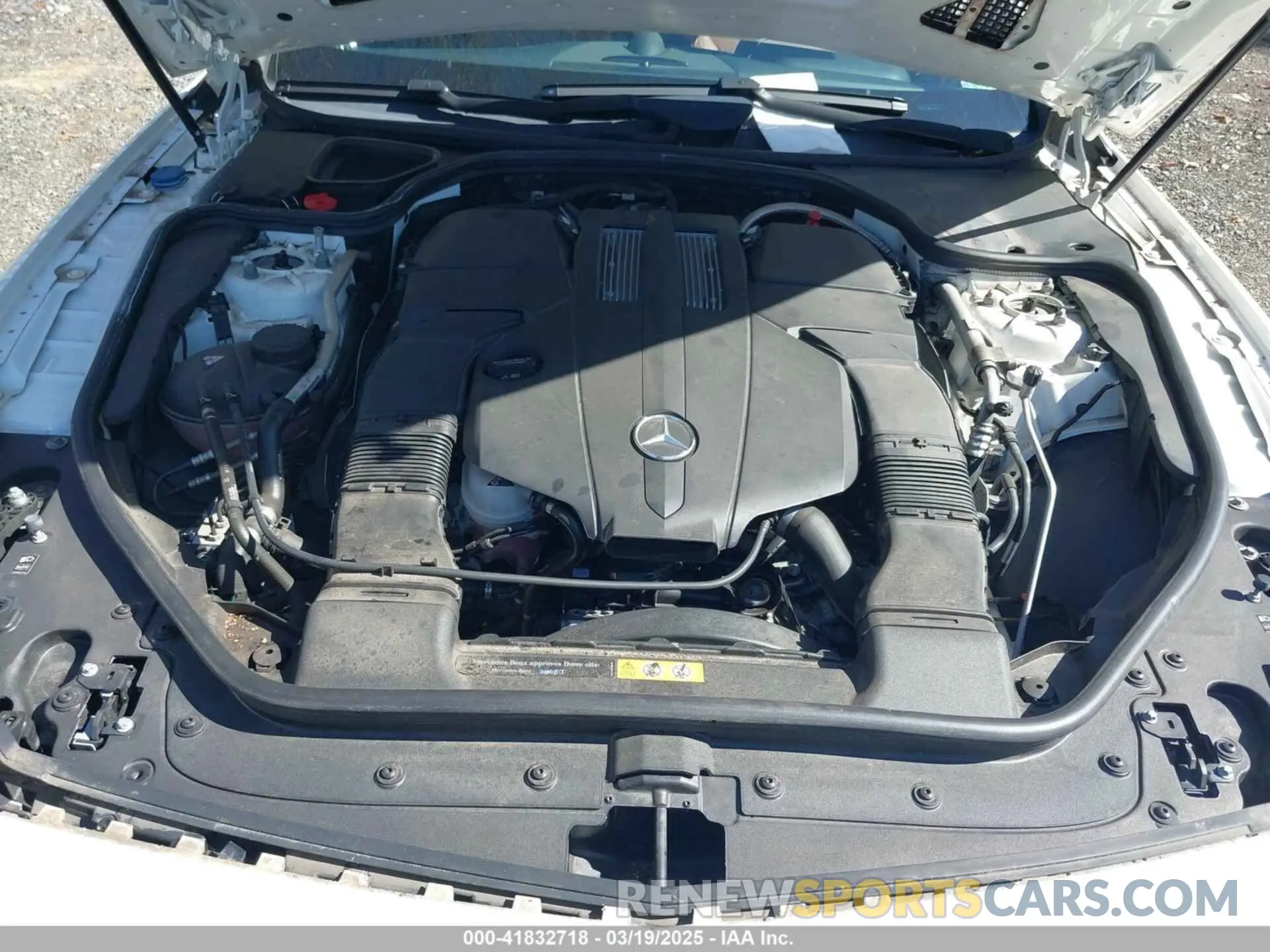 10 fotografías del automóvil dañado WDDJK6GA8KF056192 MERCEDES-BENZ SL 450 2019